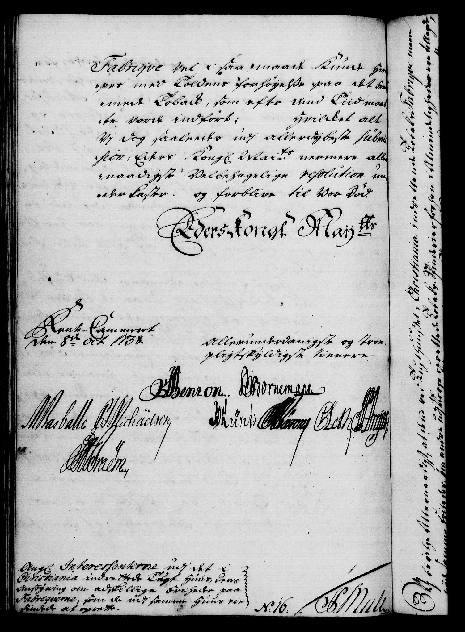 Rentekammeret, Kammerkanselliet, AV/RA-EA-3111/G/Gf/Gfa/L0021: Norsk relasjons- og resolusjonsprotokoll (merket RK 52.21), 1738, p. 529