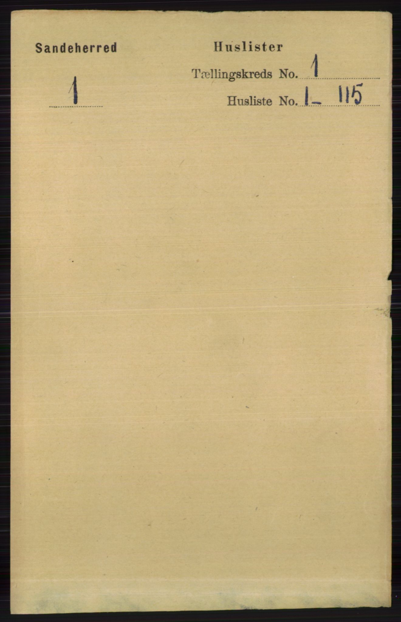 RA, 1891 census for 0724 Sandeherred, 1891, p. 46