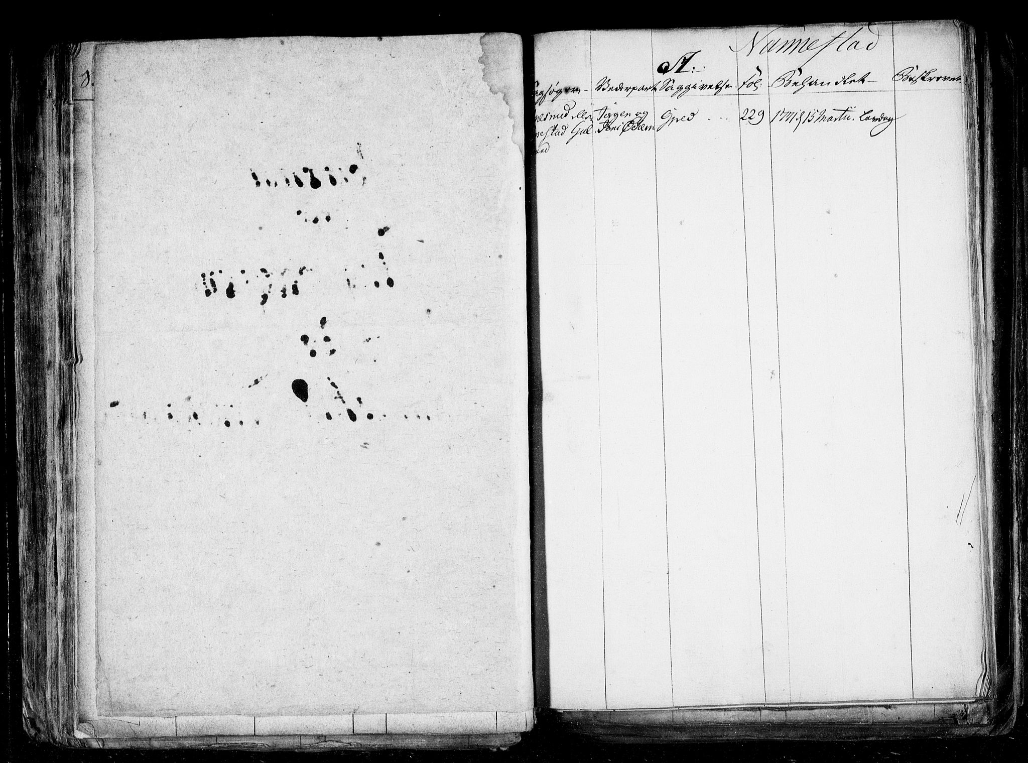 Øvre Romerike sorenskriveri, AV/SAO-A-10649/F/Fb/L0064: Register (64), 1771-1786