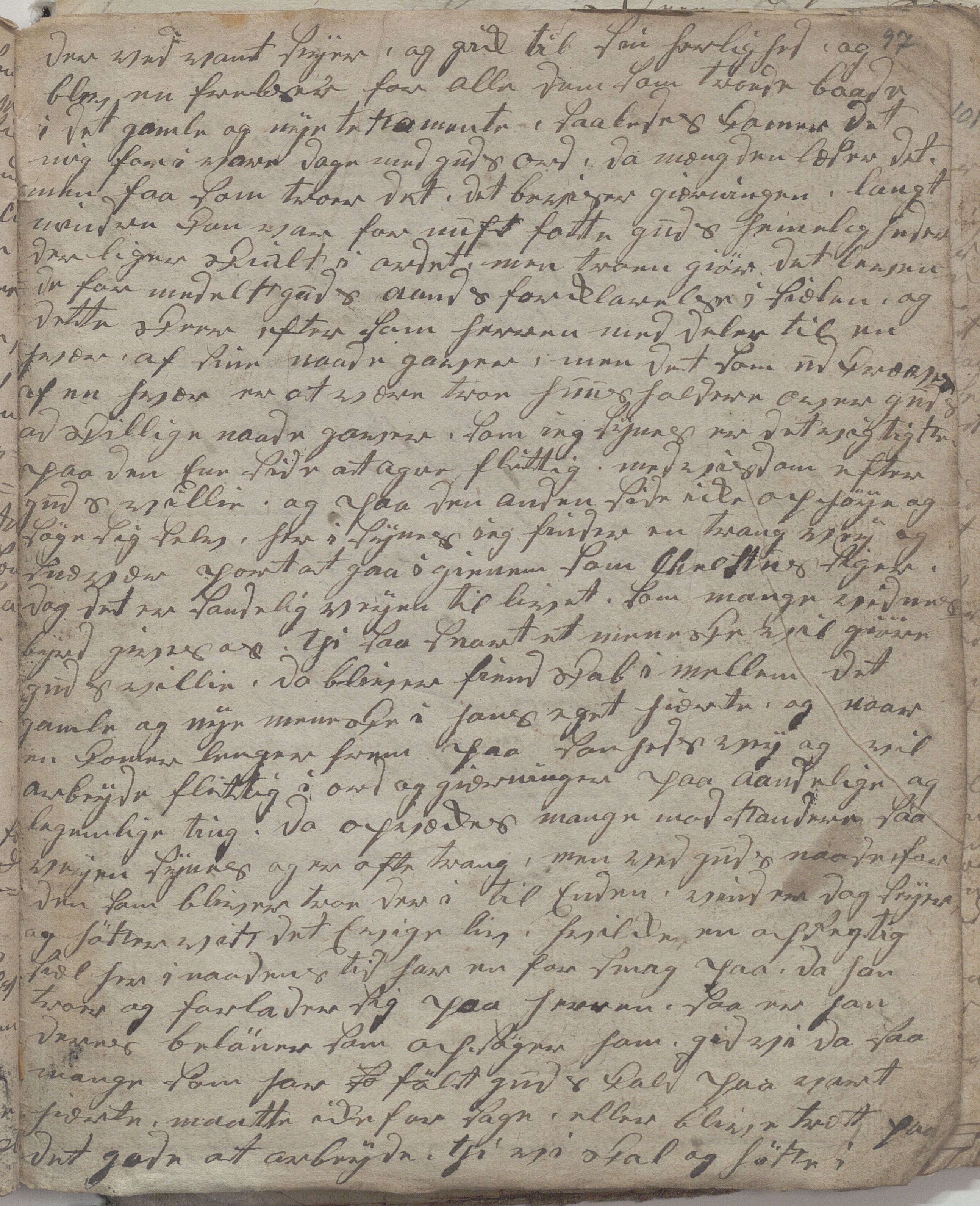 Heggtveitsamlingen, TMF/A-1007/H/L0047/0006: Kopibøker, brev etc.  / "Kopibok IV"/"MF IV", 1815-1819, p. 97