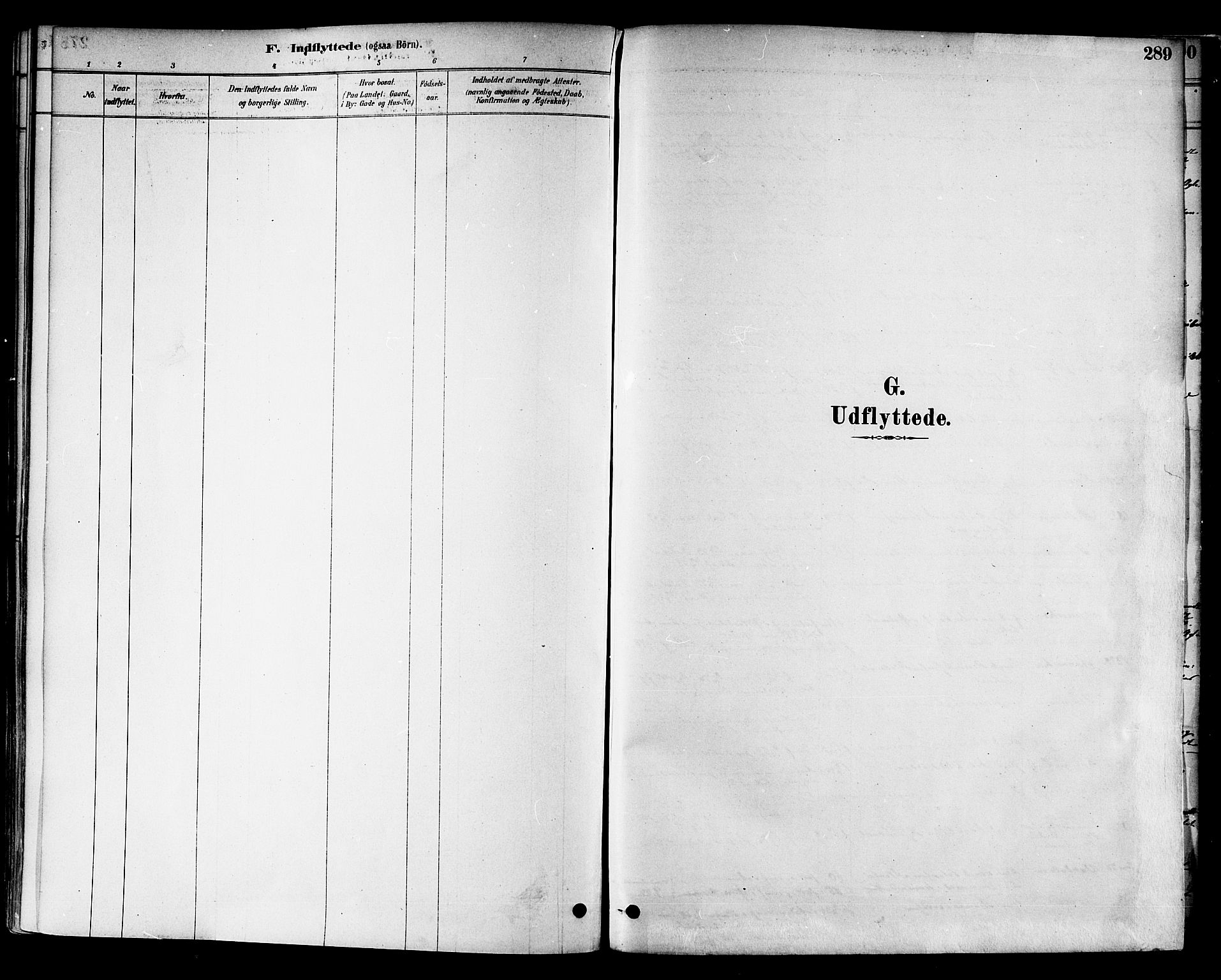 Ministerialprotokoller, klokkerbøker og fødselsregistre - Nord-Trøndelag, SAT/A-1458/717/L0159: Parish register (official) no. 717A09, 1878-1898, p. 289