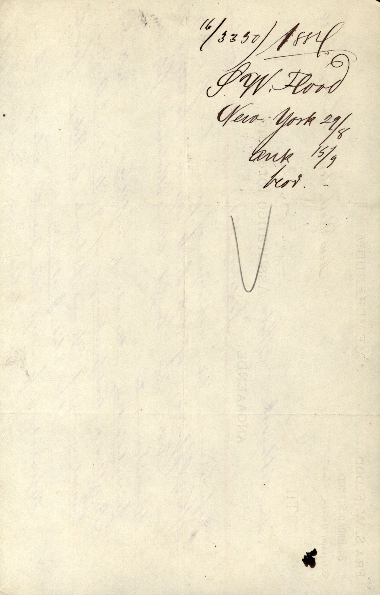 Pa 63 - Østlandske skibsassuranceforening, VEMU/A-1079/G/Ga/L0017/0014: Havaridokumenter / Petrus, Vera, Venus, Iphigenia, Jarlsberg, Harmonia, 1884, p. 81