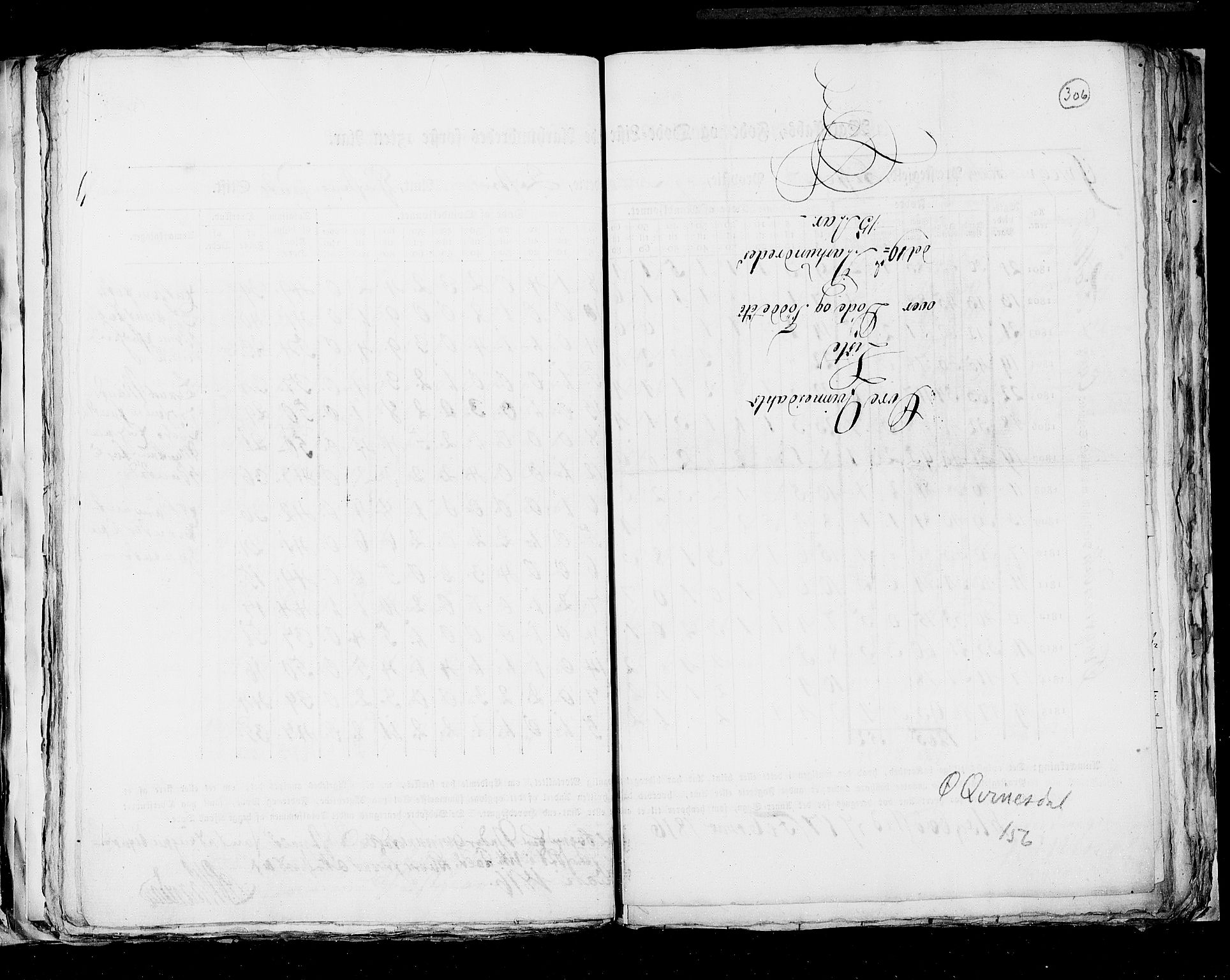 RA, Census 1815, vol. 6: Akershus stift and Kristiansand stift, 1815, p. 306