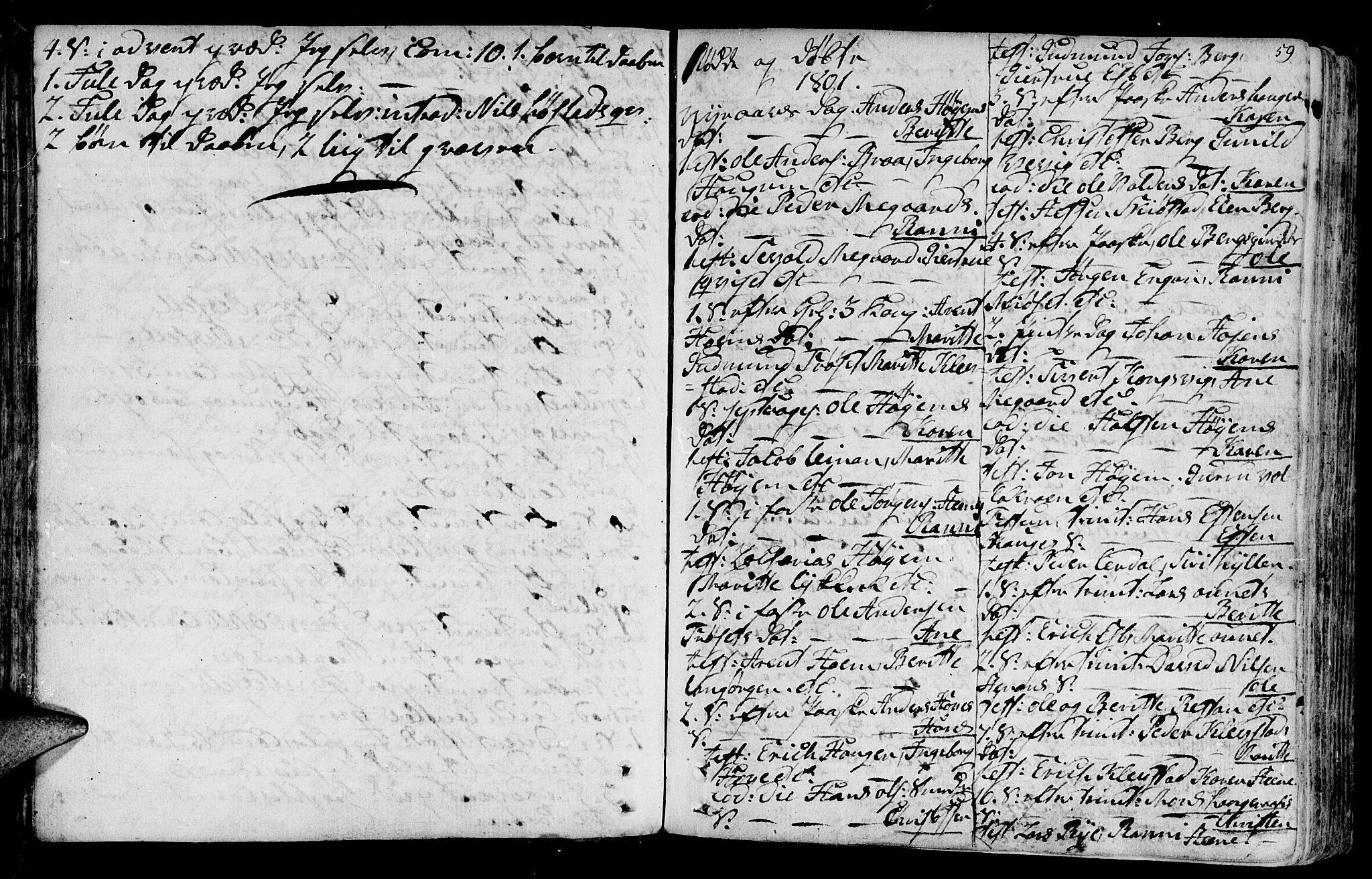 Ministerialprotokoller, klokkerbøker og fødselsregistre - Sør-Trøndelag, SAT/A-1456/612/L0370: Parish register (official) no. 612A04, 1754-1802, p. 59