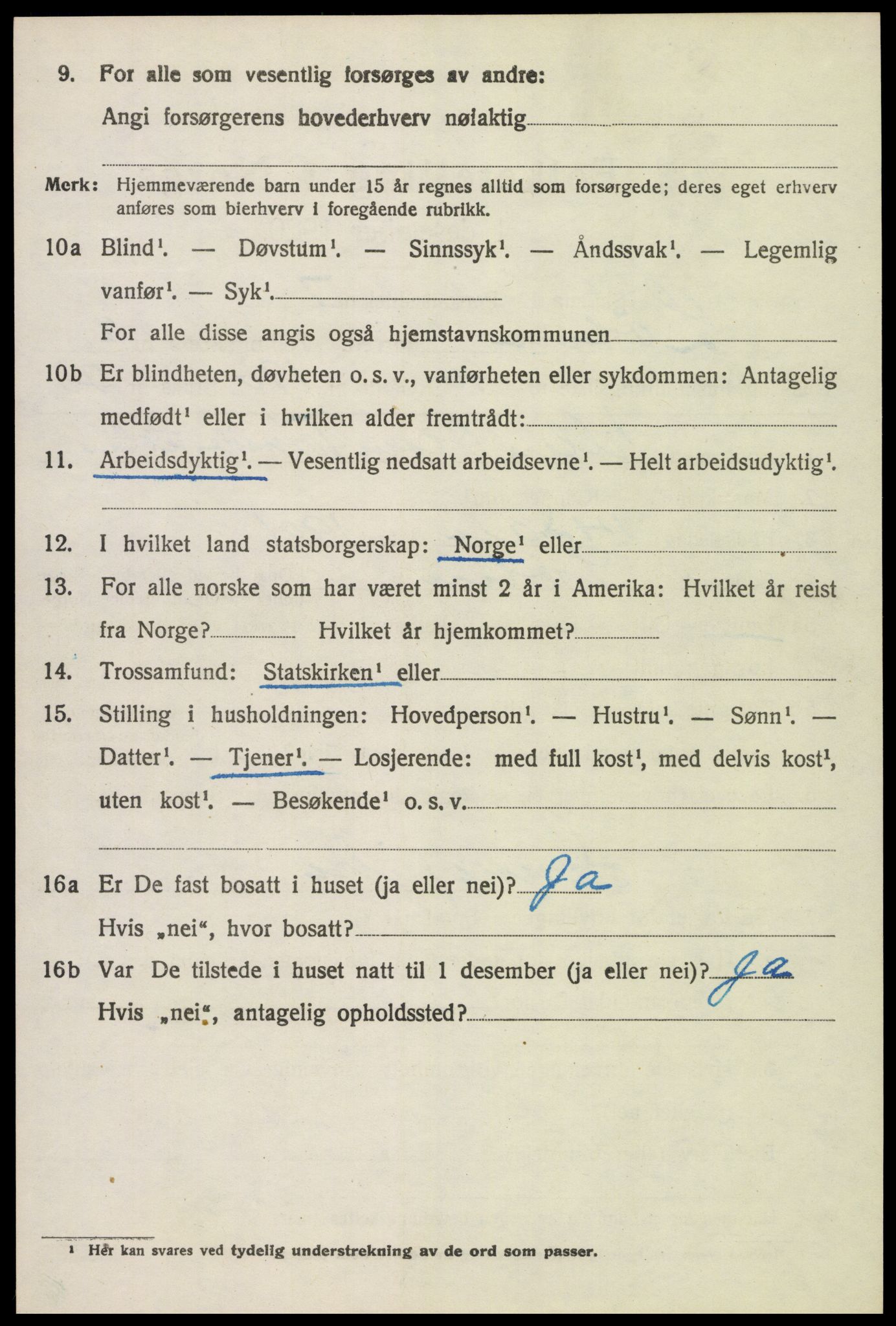 SAH, 1920 census for Løten, 1920, p. 7154