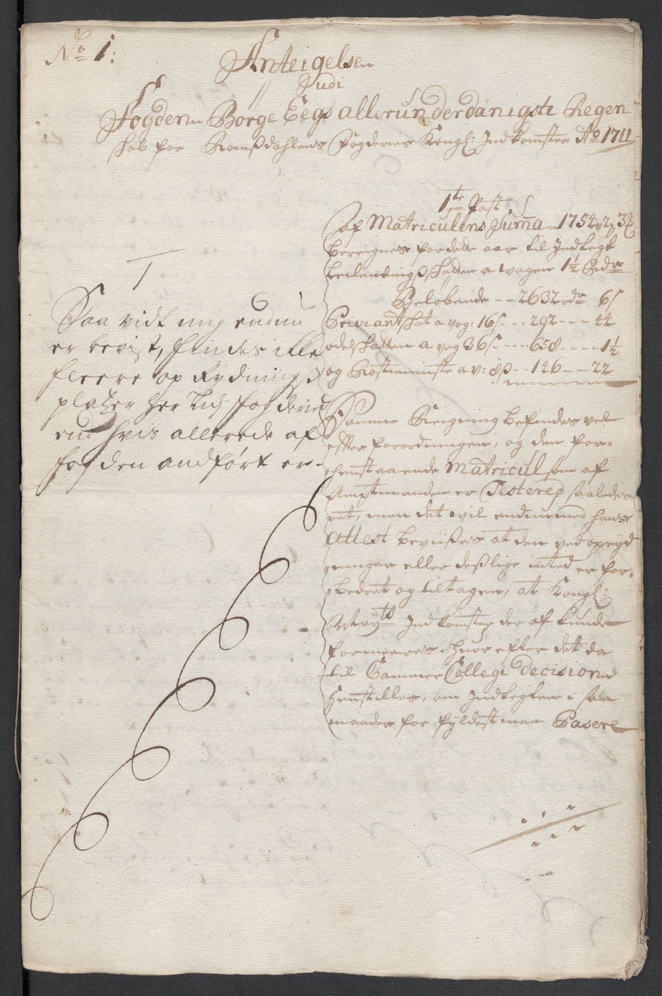 Rentekammeret inntil 1814, Reviderte regnskaper, Fogderegnskap, AV/RA-EA-4092/R55/L3660: Fogderegnskap Romsdal, 1711, p. 464