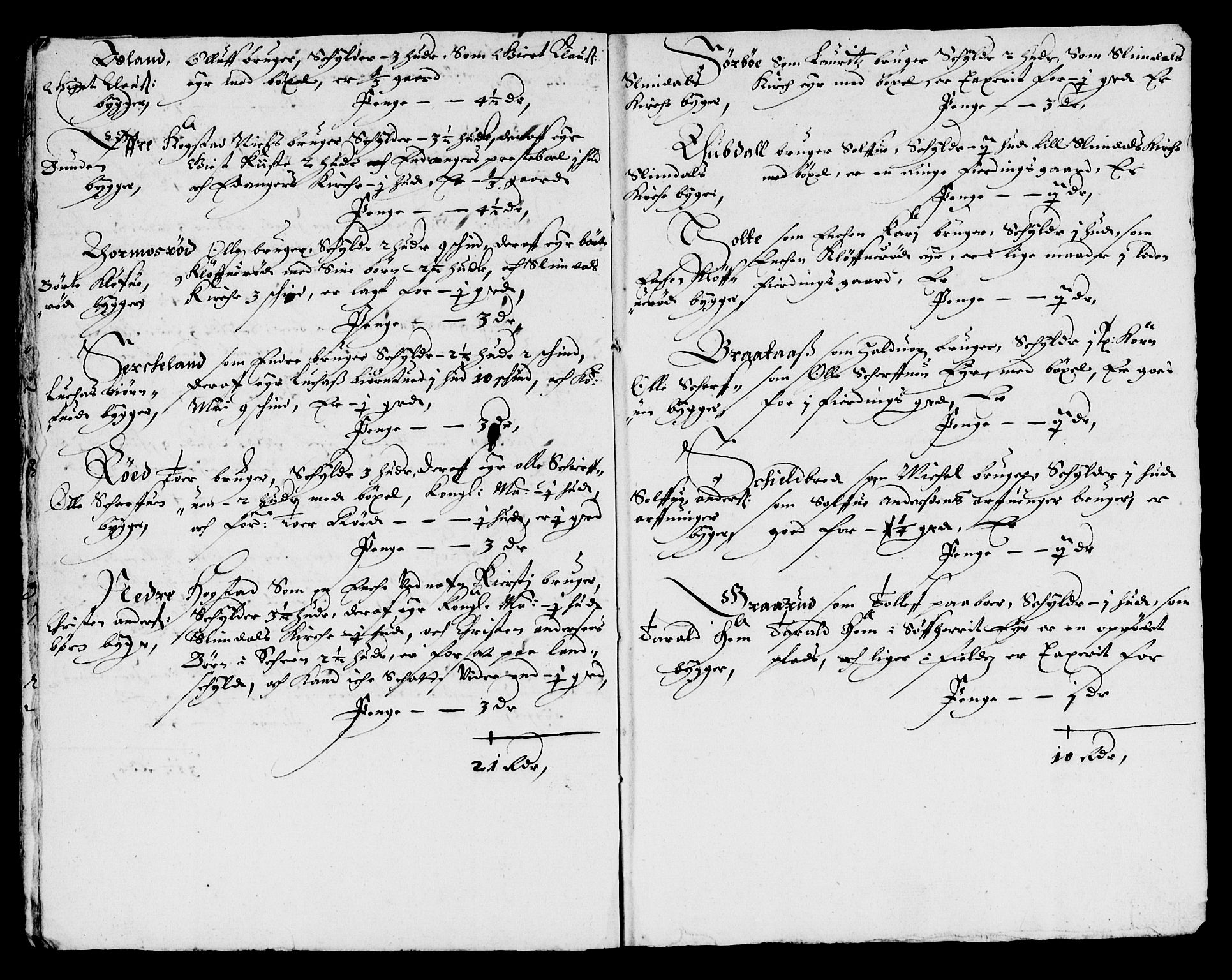 Rentekammeret inntil 1814, Reviderte regnskaper, Lensregnskaper, AV/RA-EA-5023/R/Rb/Rbp/L0035: Bratsberg len, 1648-1650