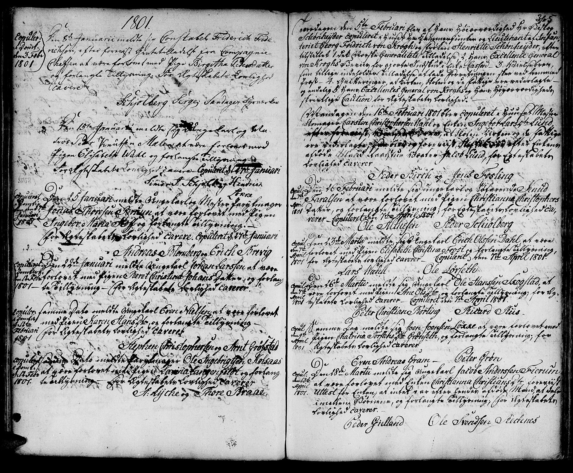 Ministerialprotokoller, klokkerbøker og fødselsregistre - Sør-Trøndelag, SAT/A-1456/601/L0038: Parish register (official) no. 601A06, 1766-1877, p. 365