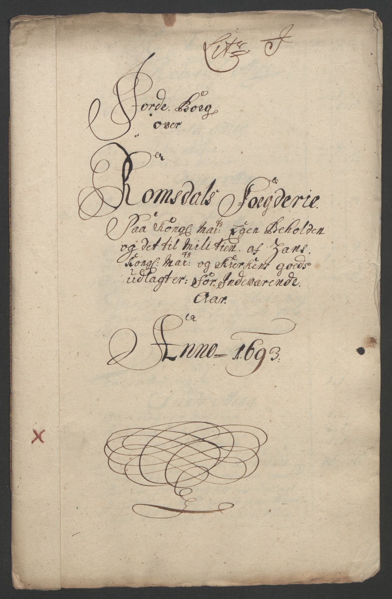 Rentekammeret inntil 1814, Reviderte regnskaper, Fogderegnskap, RA/EA-4092/R55/L3651: Fogderegnskap Romsdal, 1693-1694, p. 100