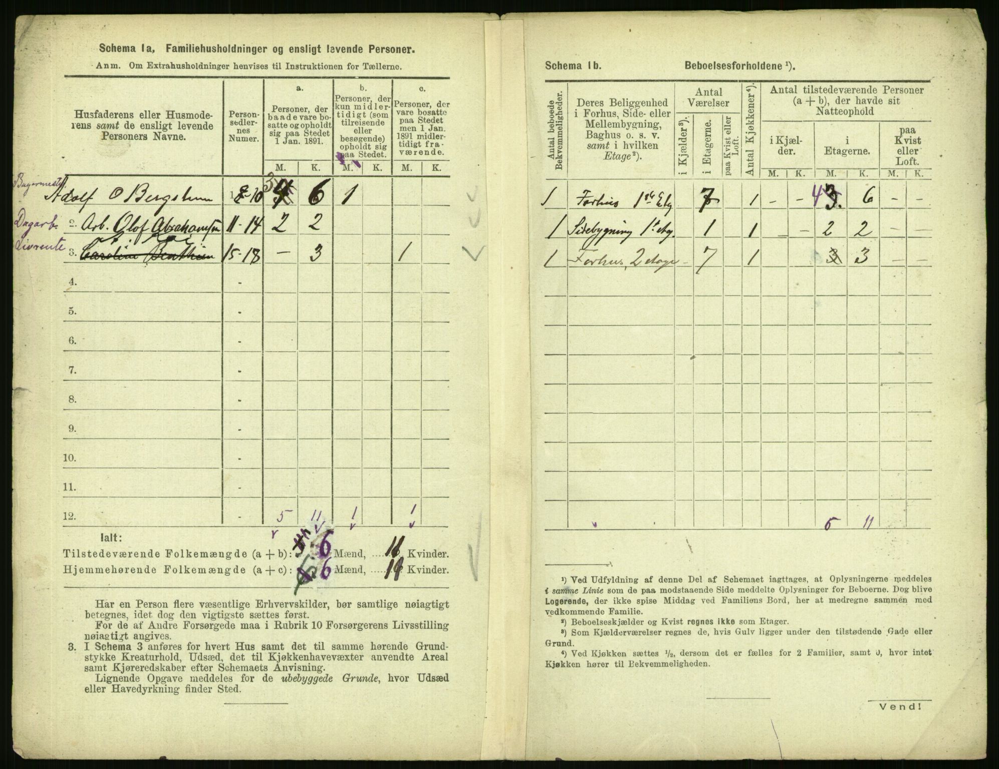 RA, 1891 census for 0301 Kristiania, 1891, p. 37379