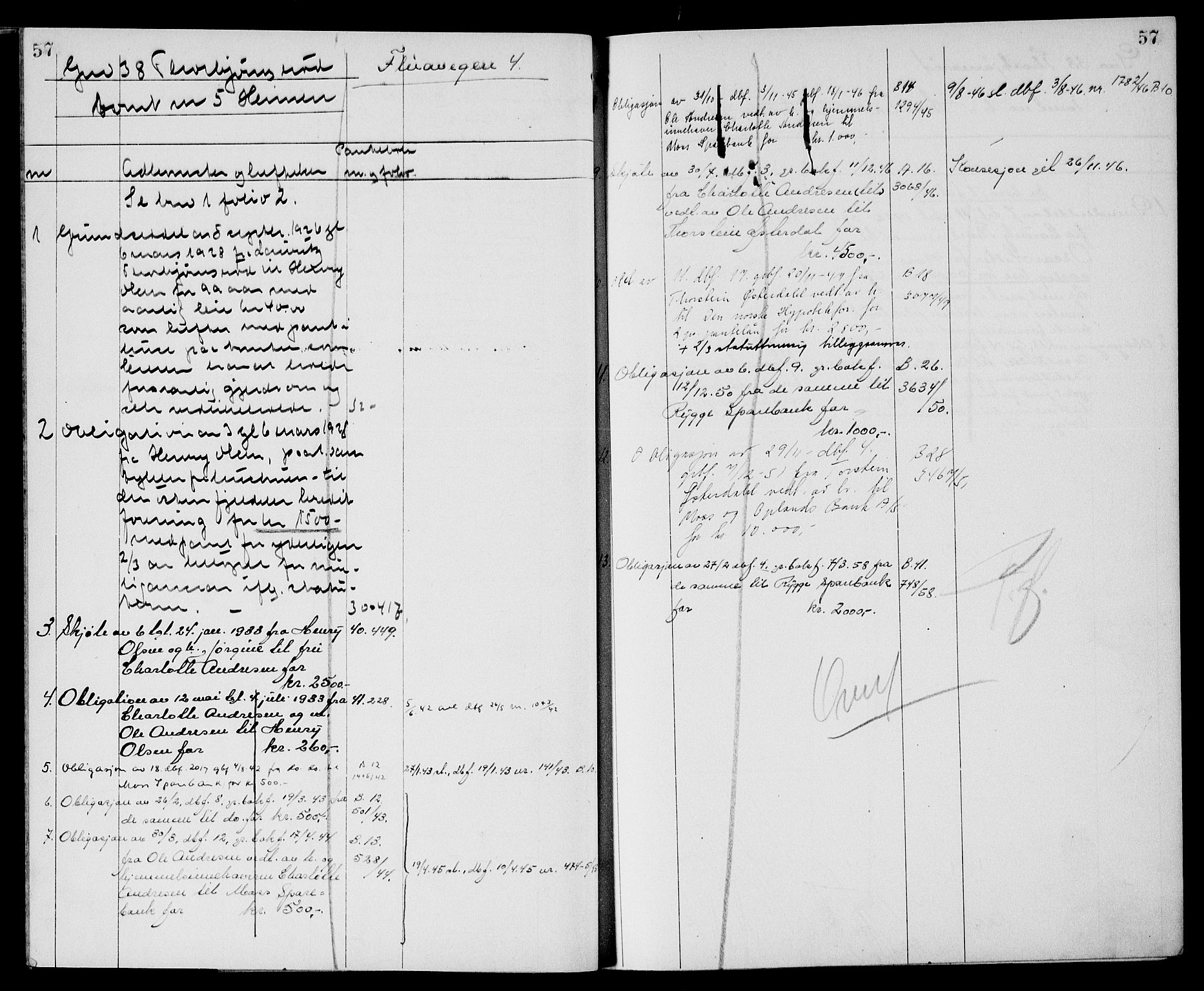 Moss sorenskriveri, SAO/A-10168: Mortgage register no. XI 6, 1834-1961, p. 57