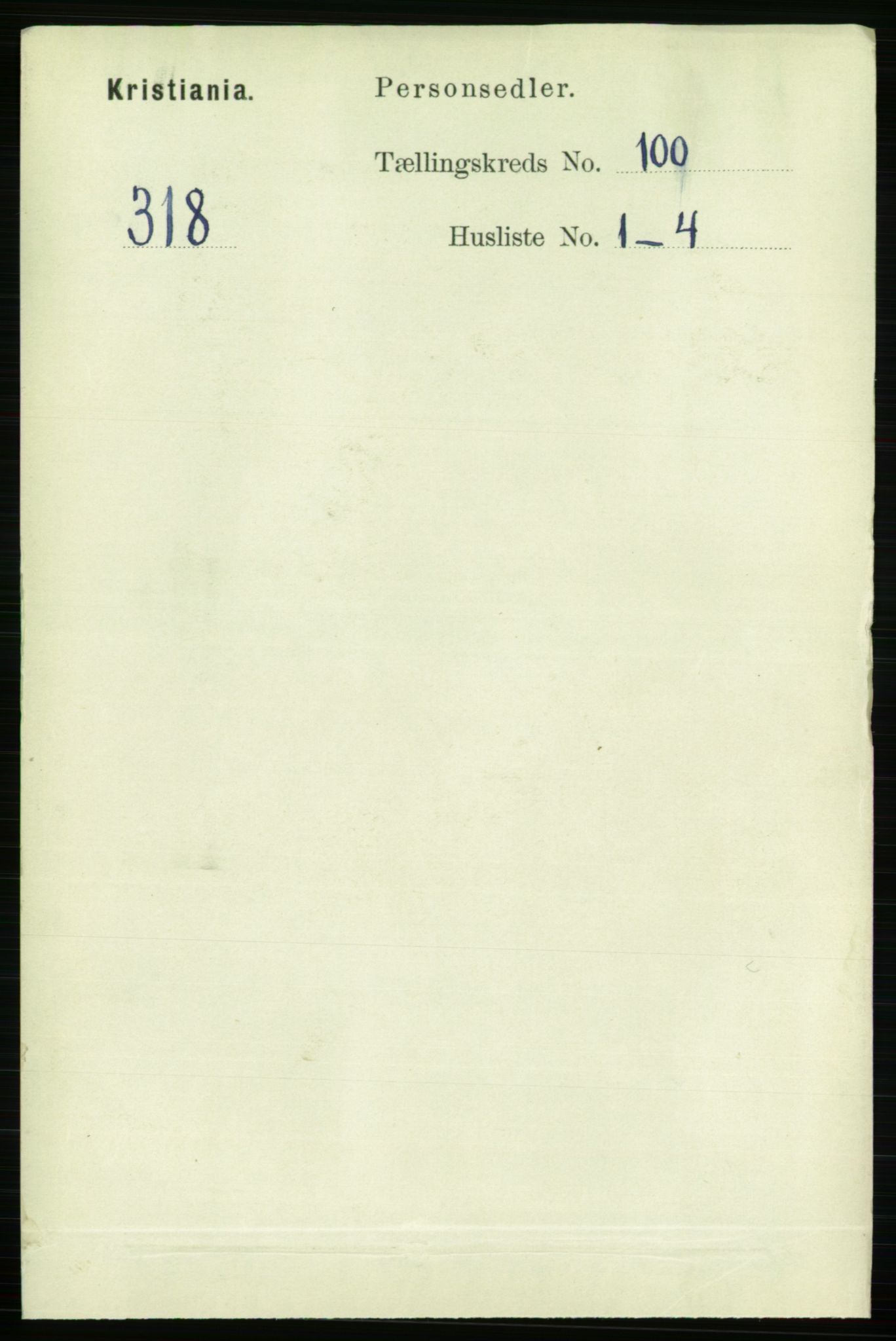 RA, 1891 census for 0301 Kristiania, 1891, p. 49189