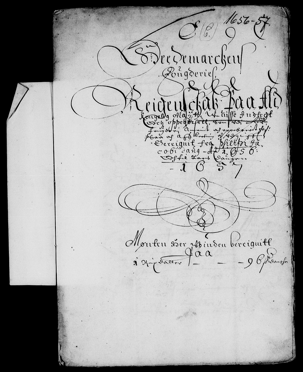 Rentekammeret inntil 1814, Reviderte regnskaper, Lensregnskaper, AV/RA-EA-5023/R/Rb/Rba/L0235: Akershus len, 1651-1657