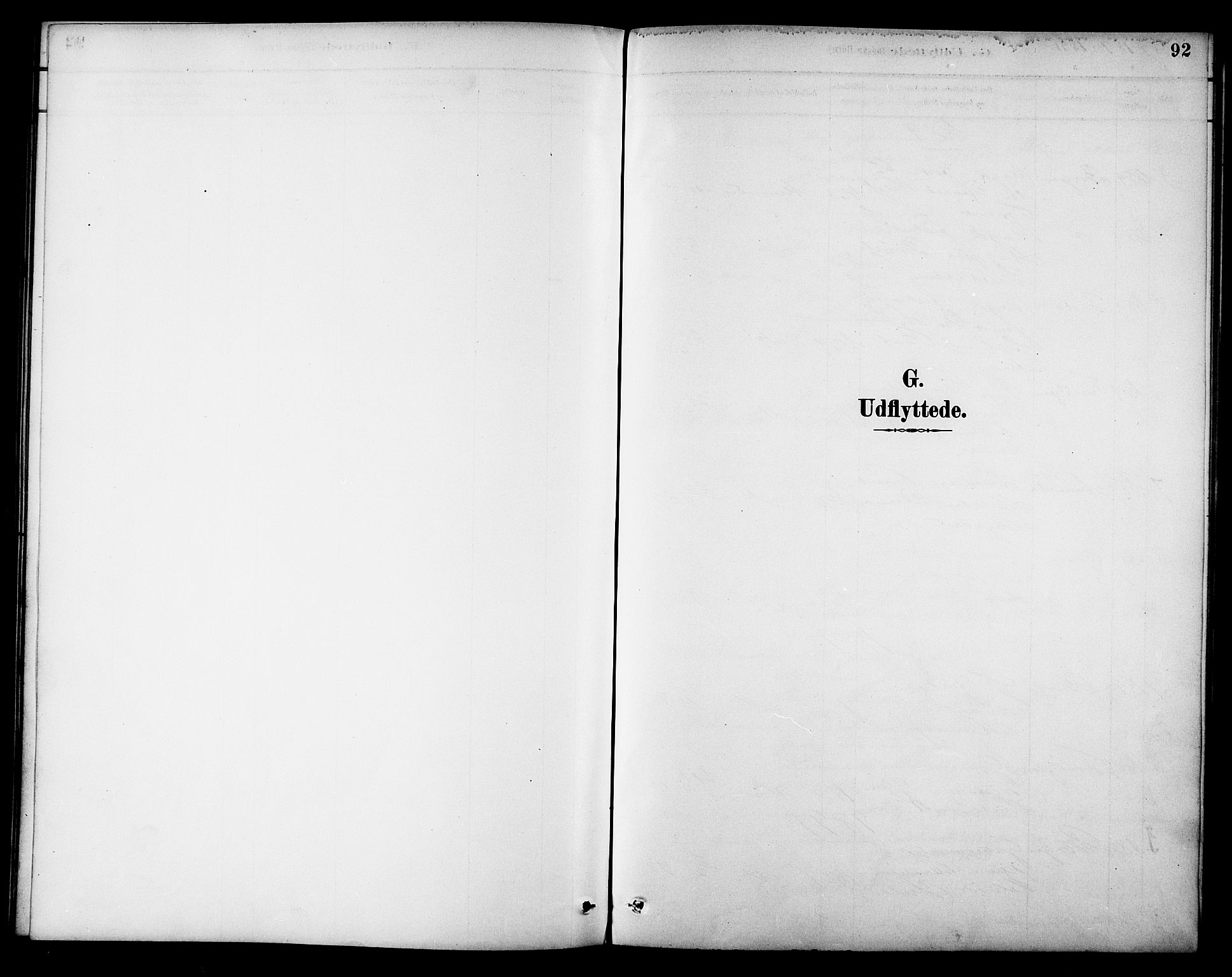 Ministerialprotokoller, klokkerbøker og fødselsregistre - Nordland, SAT/A-1459/861/L0870: Parish register (official) no. 861A05, 1889-1903, p. 92
