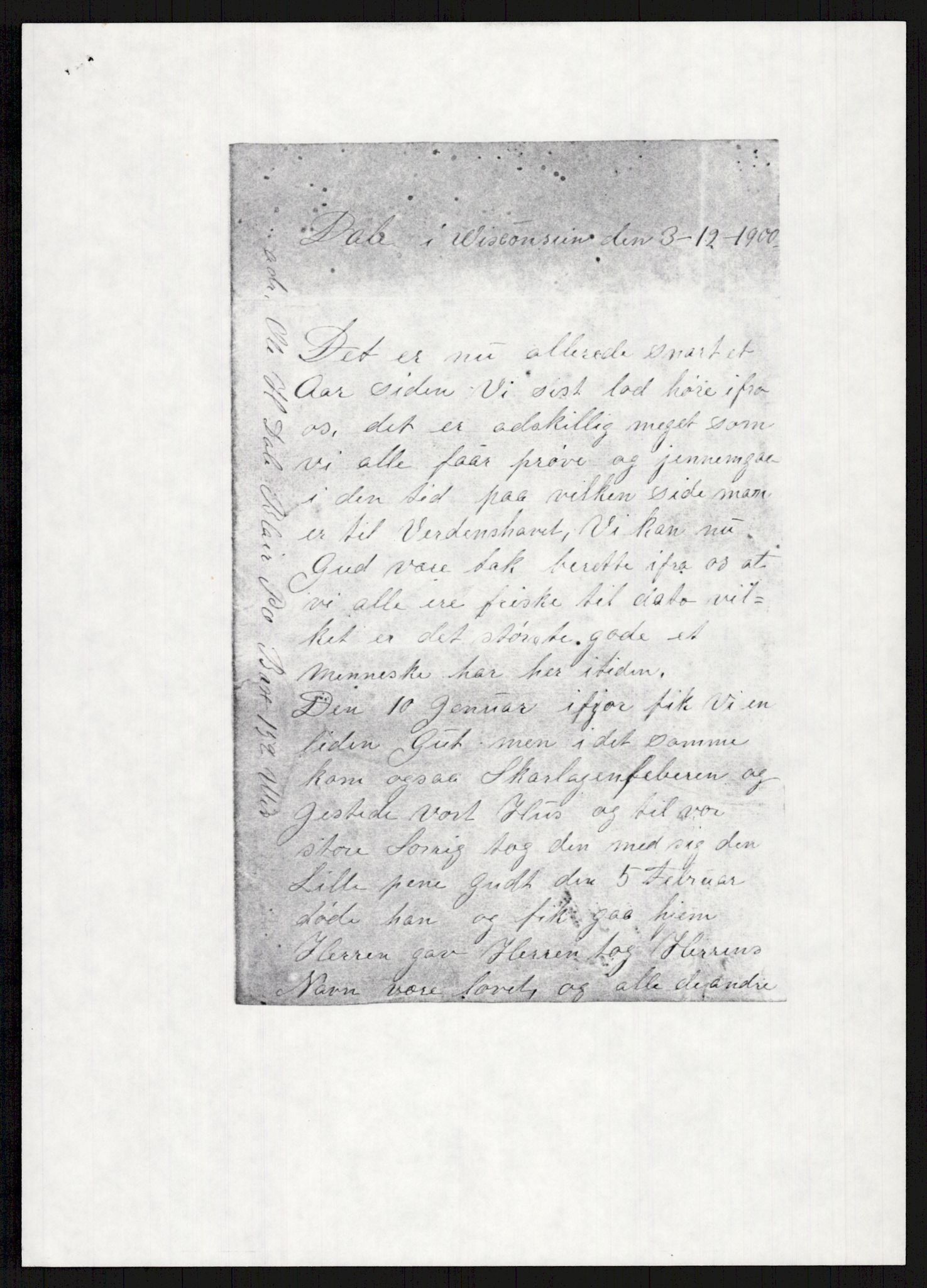 Samlinger til kildeutgivelse, Amerikabrevene, AV/RA-EA-4057/F/L0024: Innlån fra Telemark: Gunleiksrud - Willard, 1838-1914, p. 169