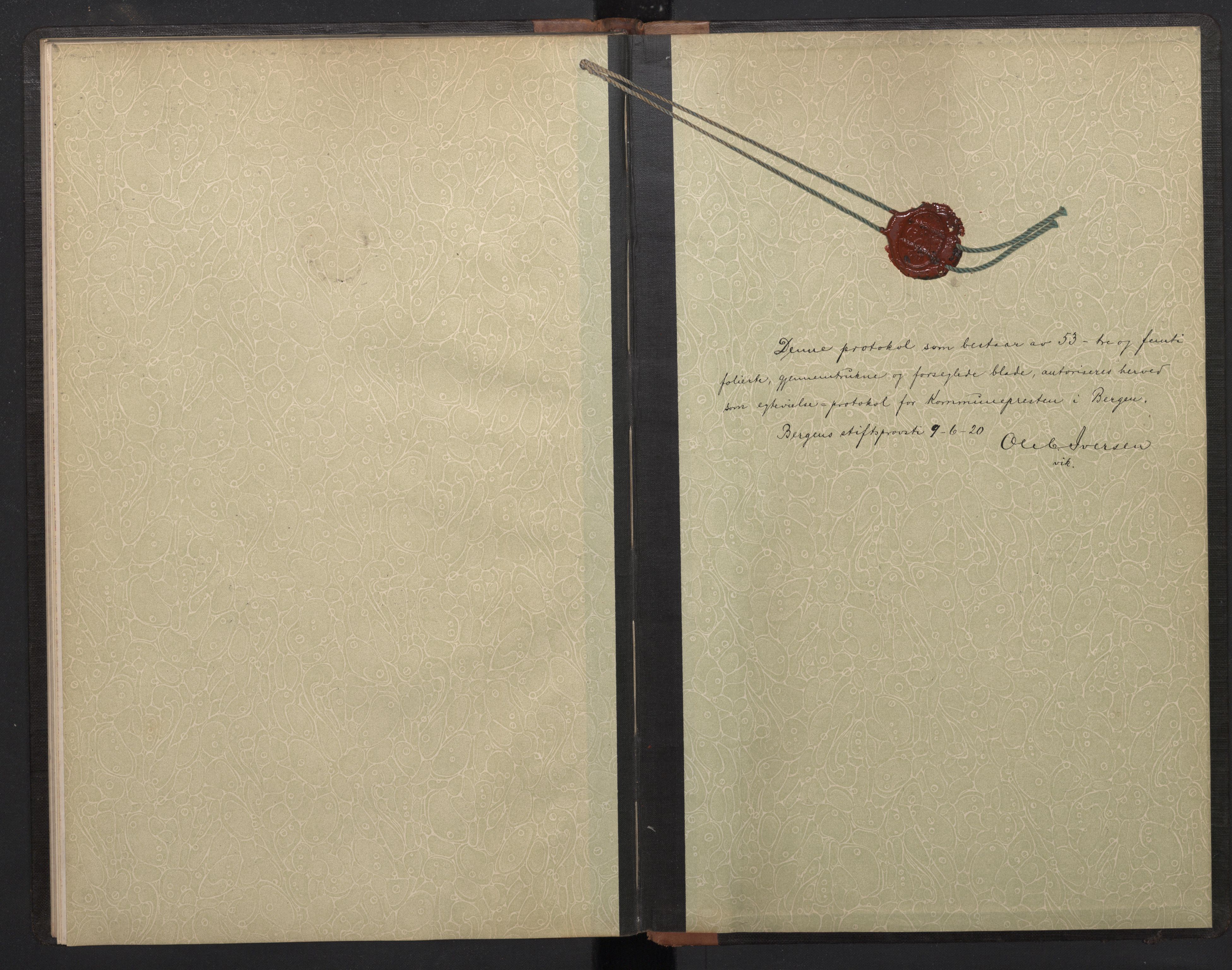 Bergen kommunale pleiehjem - stiftelsespresten, AV/SAB-A-100281: Parish register (official) no. A 4, 1918-1952