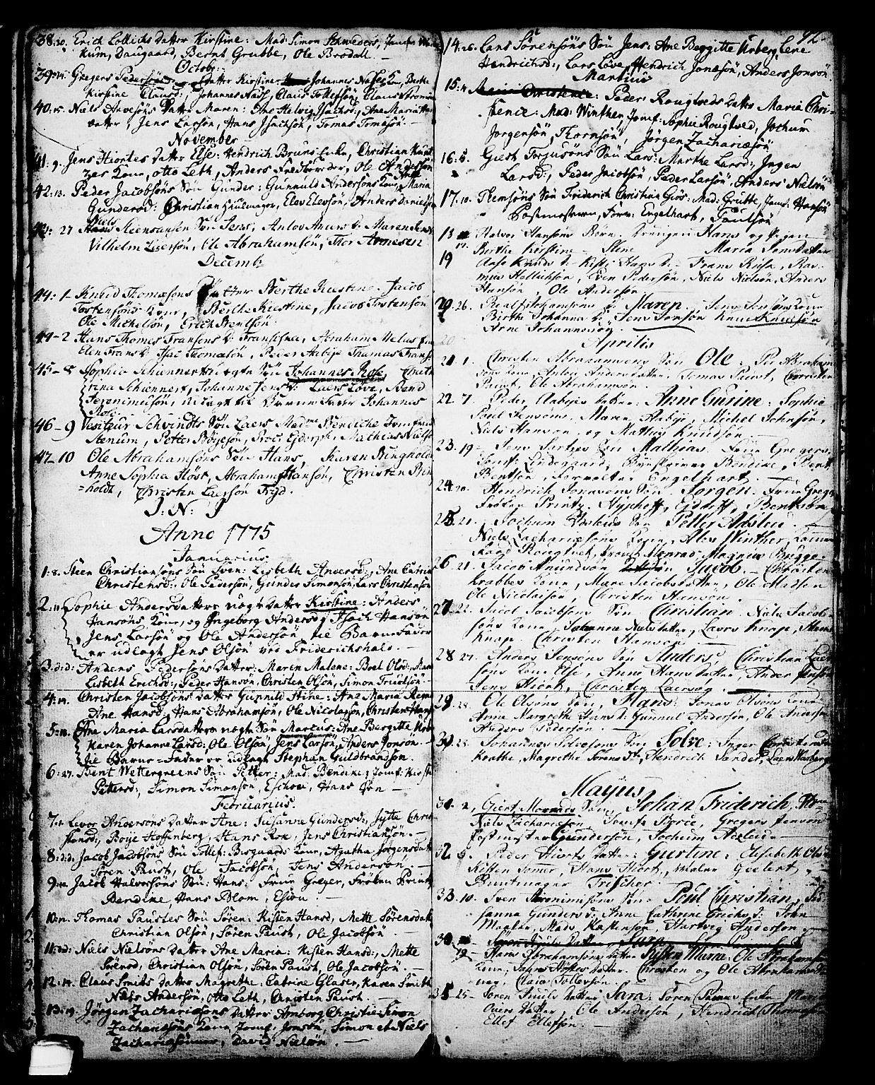 Skien kirkebøker, SAKO/A-302/G/Ga/L0001: Parish register (copy) no. 1, 1756-1791, p. 92