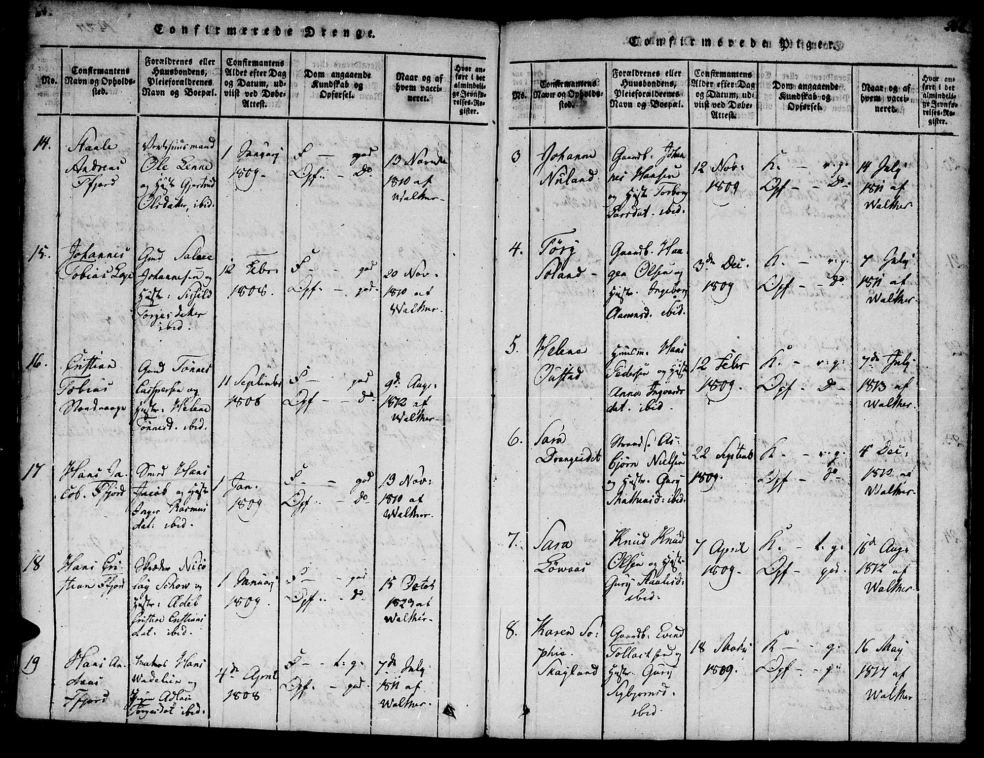 Flekkefjord sokneprestkontor, AV/SAK-1111-0012/F/Fa/Fac/L0002: Parish register (official) no. A 2, 1815-1826, p. 267