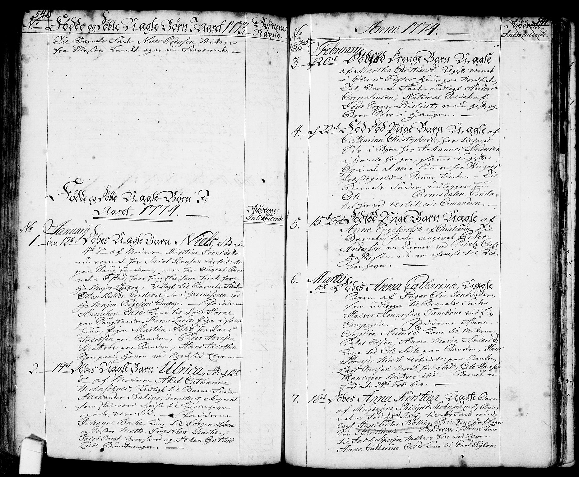 Halden prestekontor Kirkebøker, SAO/A-10909/F/Fa/L0001: Parish register (official) no. I 1, 1758-1791, p. 540-541