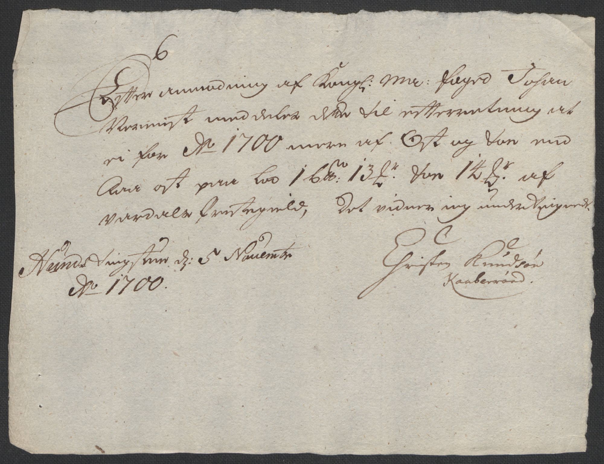 Rentekammeret inntil 1814, Reviderte regnskaper, Fogderegnskap, AV/RA-EA-4092/R18/L1298: Fogderegnskap Hadeland, Toten og Valdres, 1700, p. 284