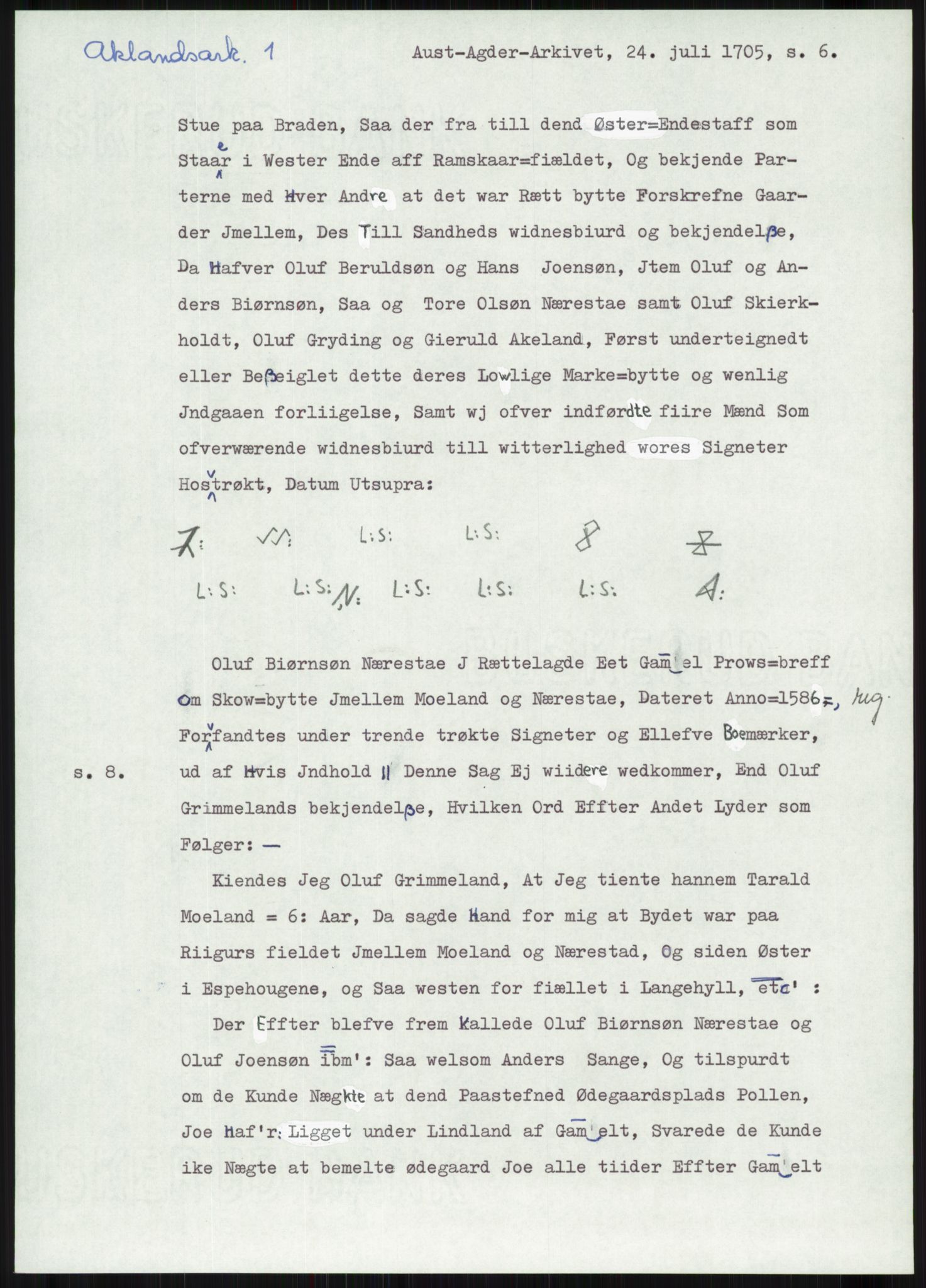 Samlinger til kildeutgivelse, Diplomavskriftsamlingen, AV/RA-EA-4053/H/Ha, p. 115