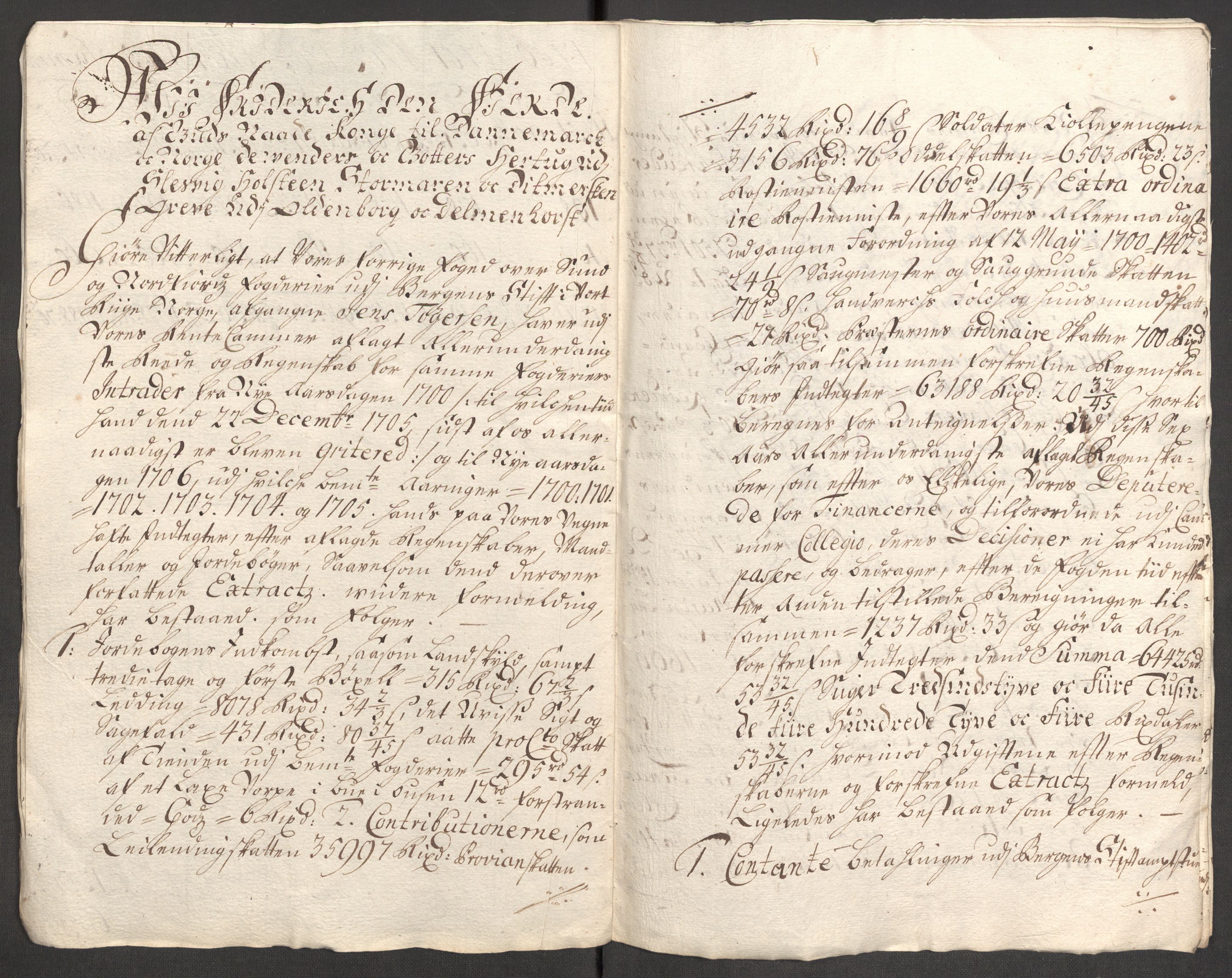 Rentekammeret inntil 1814, Reviderte regnskaper, Fogderegnskap, AV/RA-EA-4092/R53/L3429: Fogderegnskap Sunn- og Nordfjord, 1705, p. 401