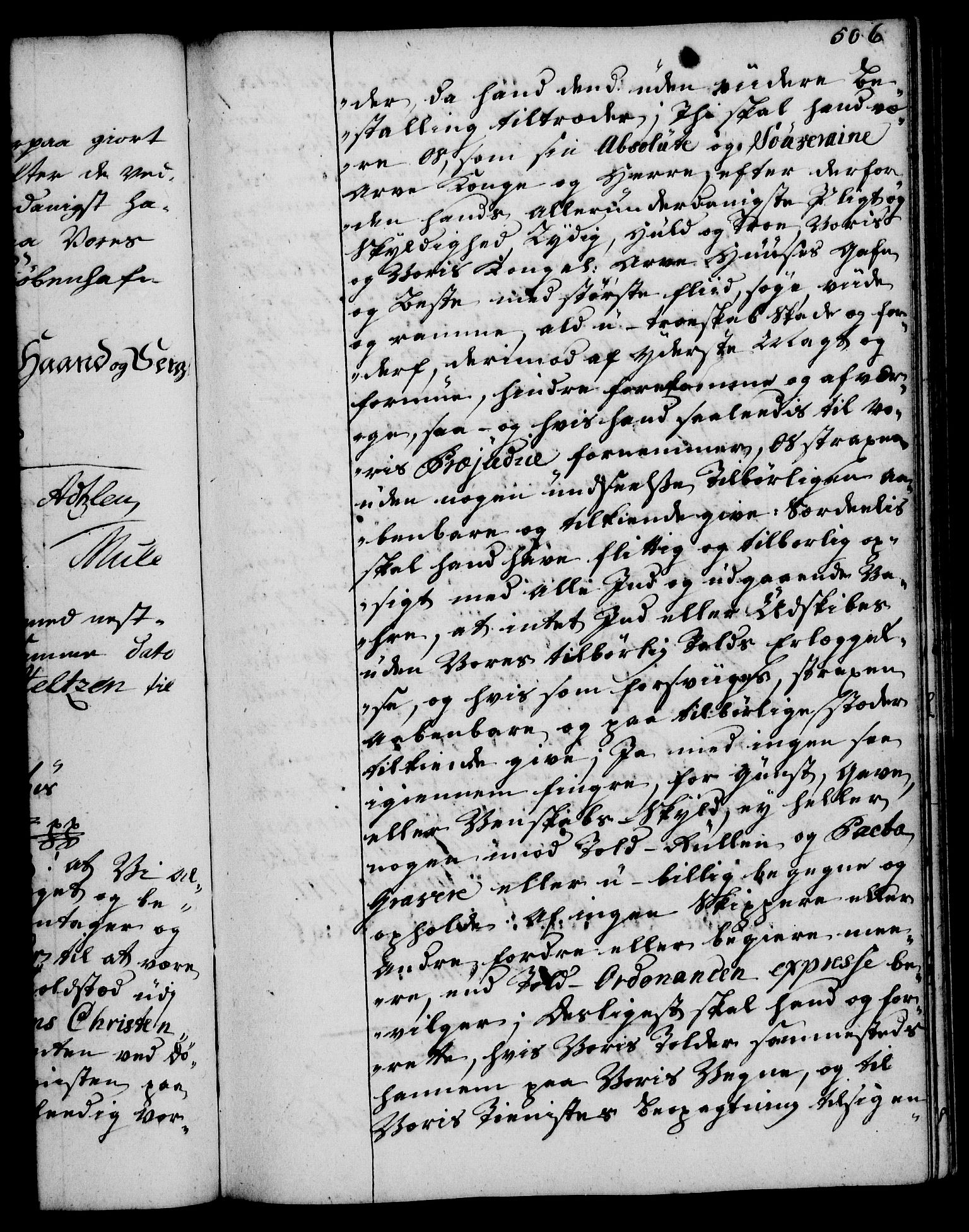 Rentekammeret, Kammerkanselliet, RA/EA-3111/G/Gg/Gge/L0002: Norsk bestallingsprotokoll med register (merket RK 53.26), 1730-1744, p. 506