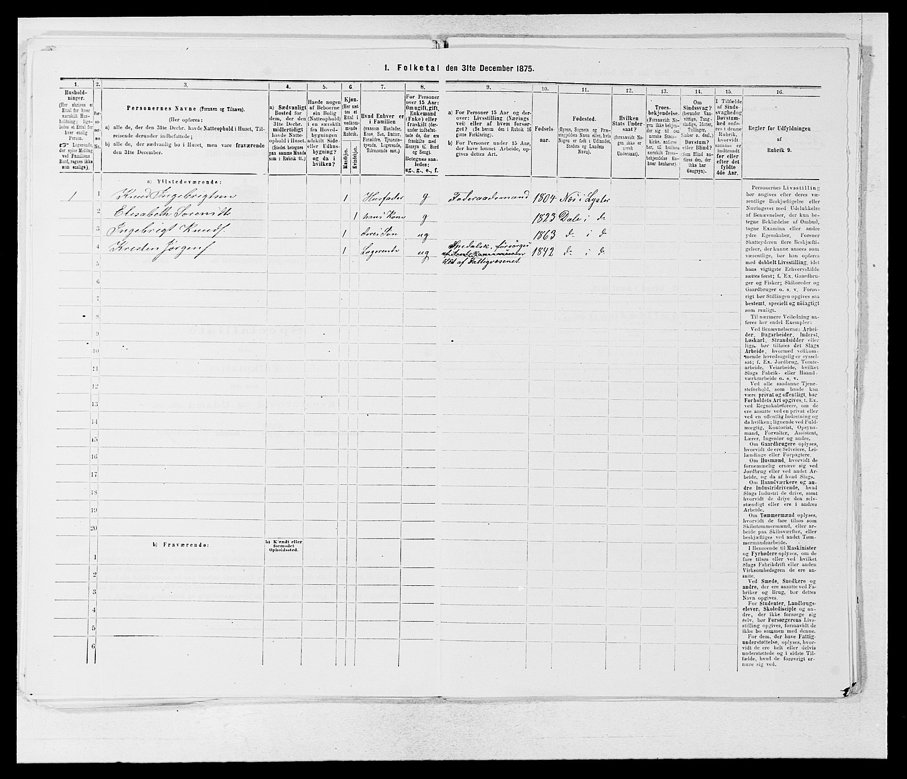 SAB, 1875 census for 1426P Luster, 1875, p. 568