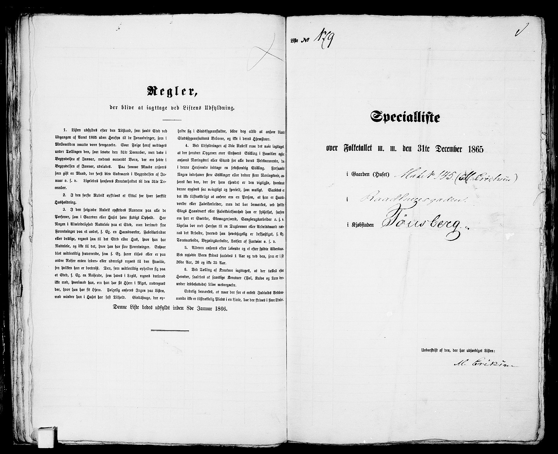 RA, 1865 census for Tønsberg, 1865, p. 392