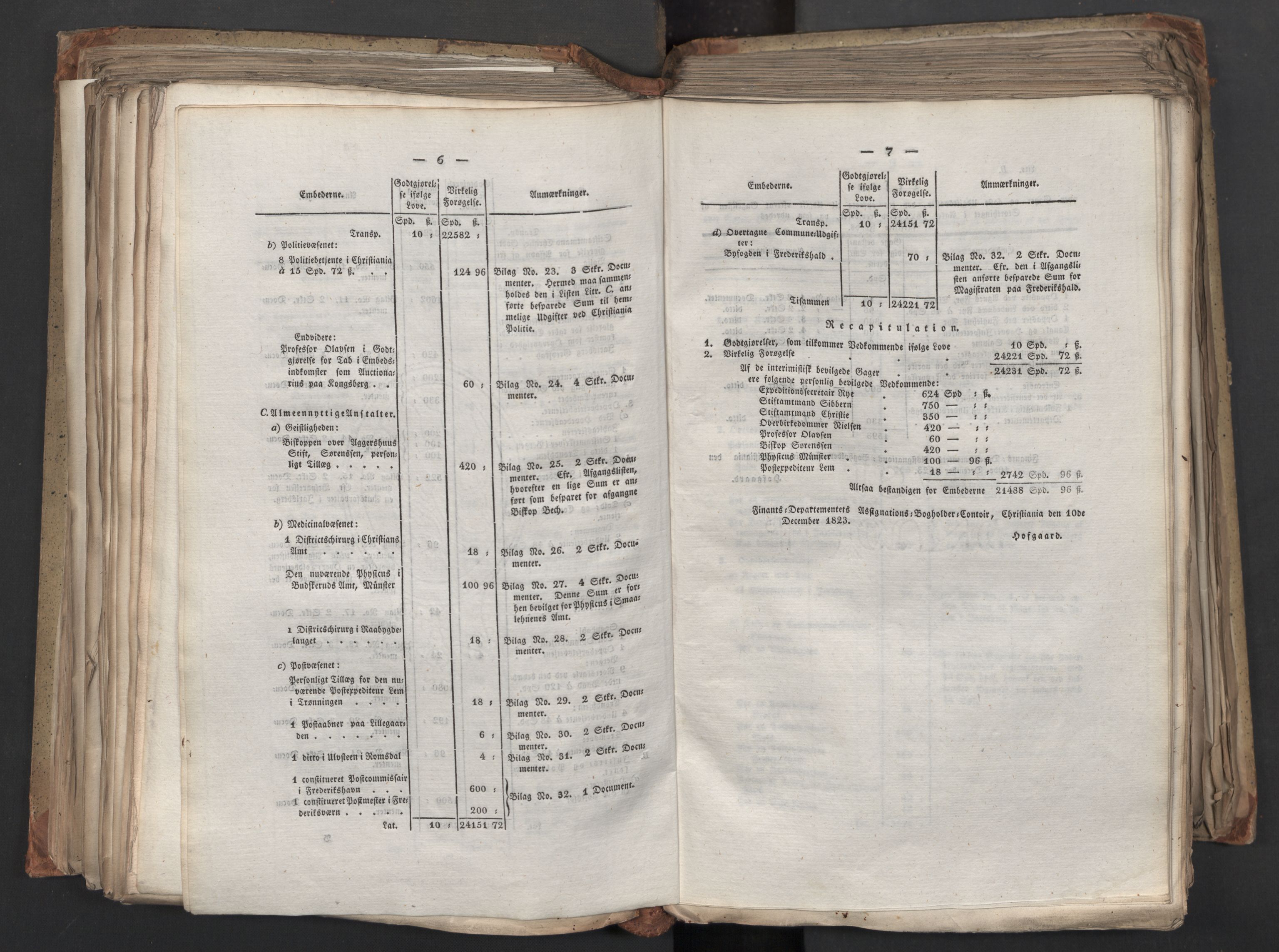 Statsrådsavdelingen i Stockholm, AV/RA-S-1003/D/Da/L0039: Regjeringsinnstillinger nr. 1661-1946, 1824, p. 314
