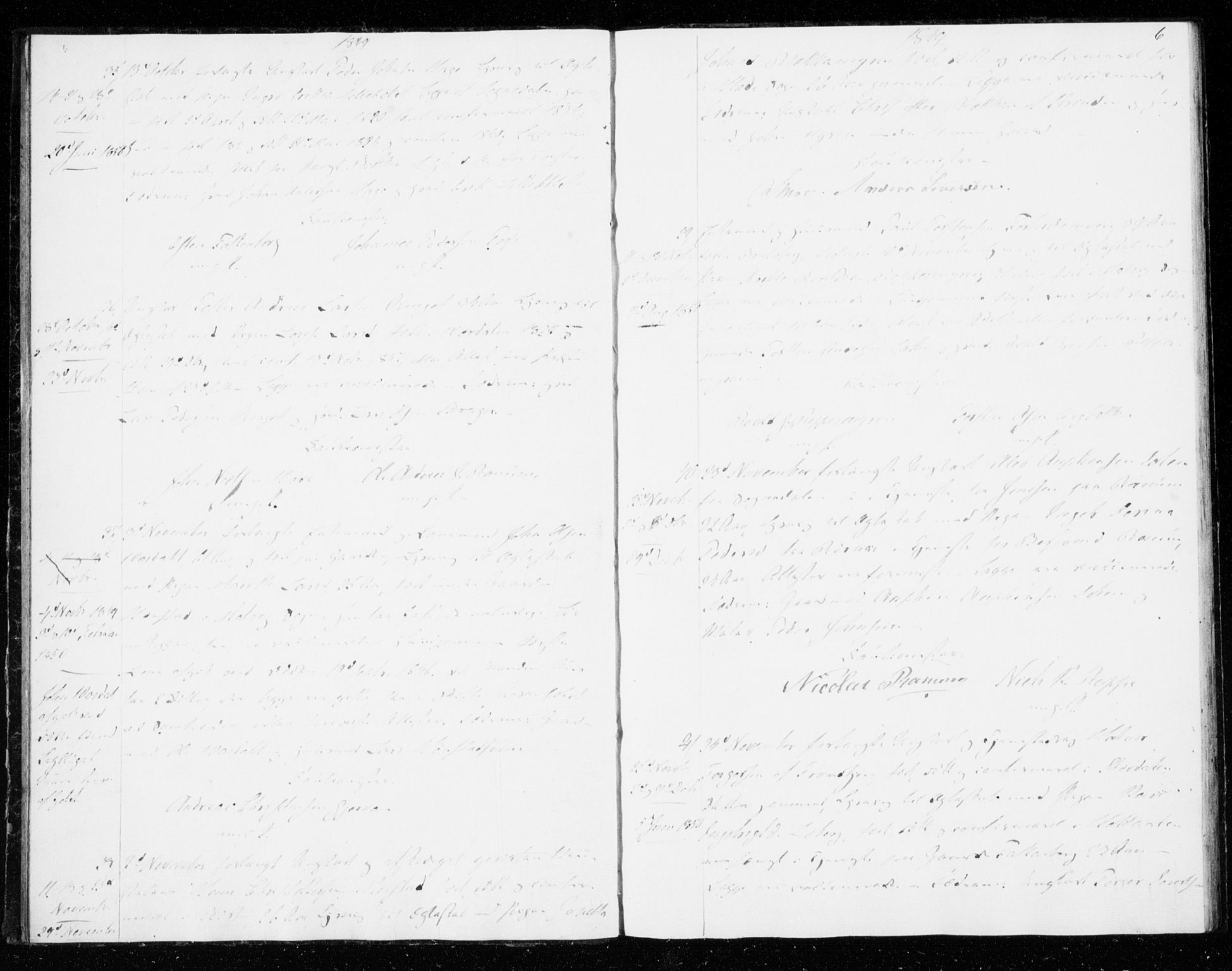 Ministerialprotokoller, klokkerbøker og fødselsregistre - Sør-Trøndelag, SAT/A-1456/606/L0296: Banns register no. 606A11, 1849-1854, p. 6