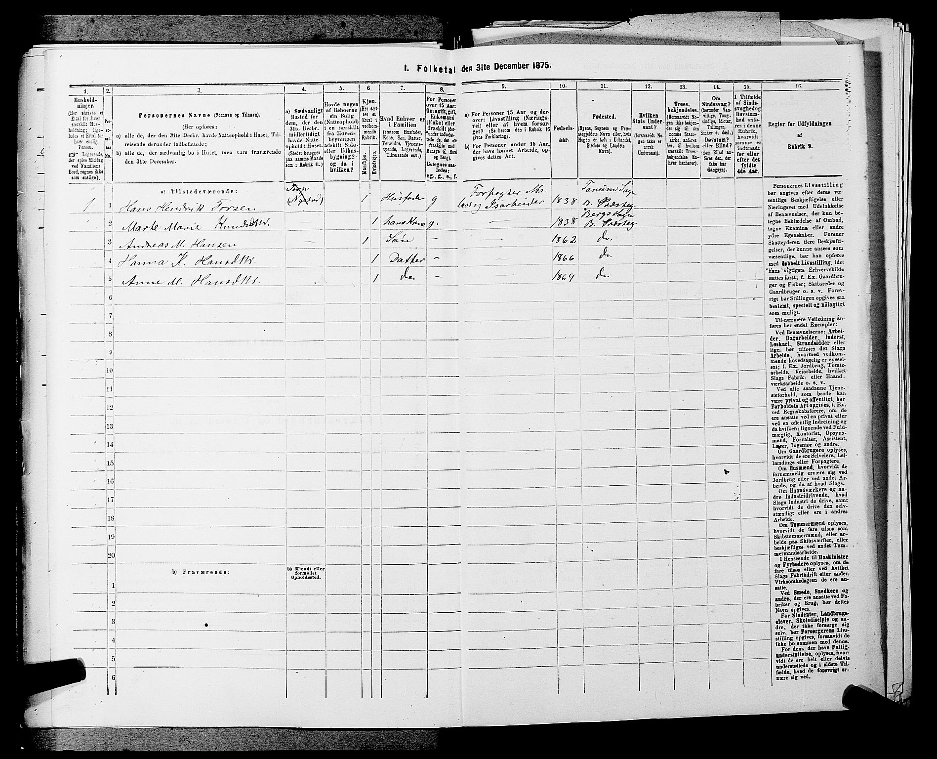 SAKO, 1875 census for 0726P Brunlanes, 1875, p. 1554