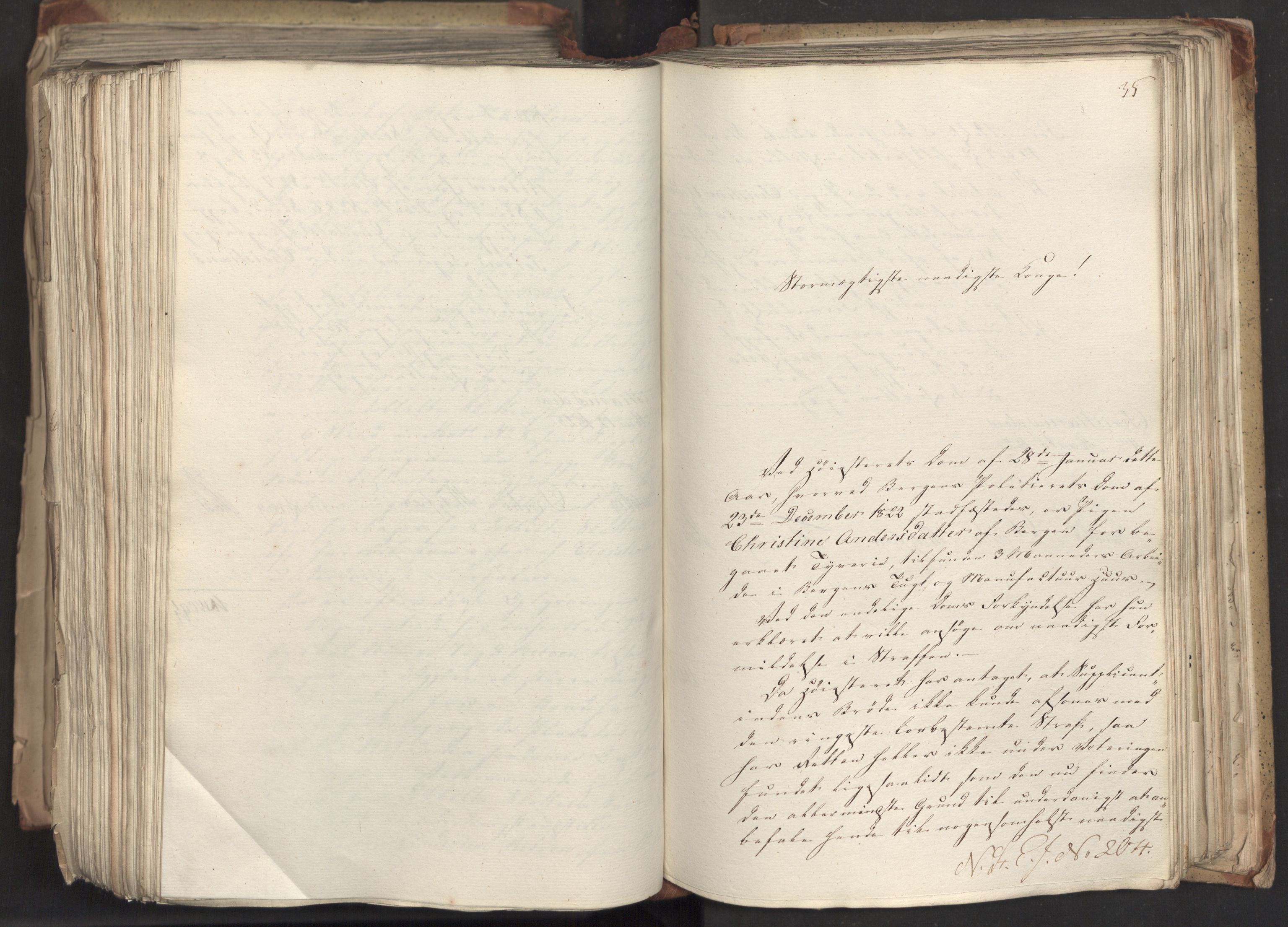 Statsrådsavdelingen i Stockholm, AV/RA-S-1003/D/Da/L0033: Regjeringsinnstillinger nr. 1-274, 1823, p. 519