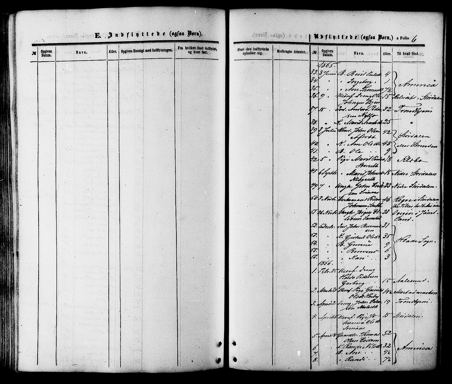 Ministerialprotokoller, klokkerbøker og fødselsregistre - Sør-Trøndelag, SAT/A-1456/695/L1147: Parish register (official) no. 695A07, 1860-1877, p. 6