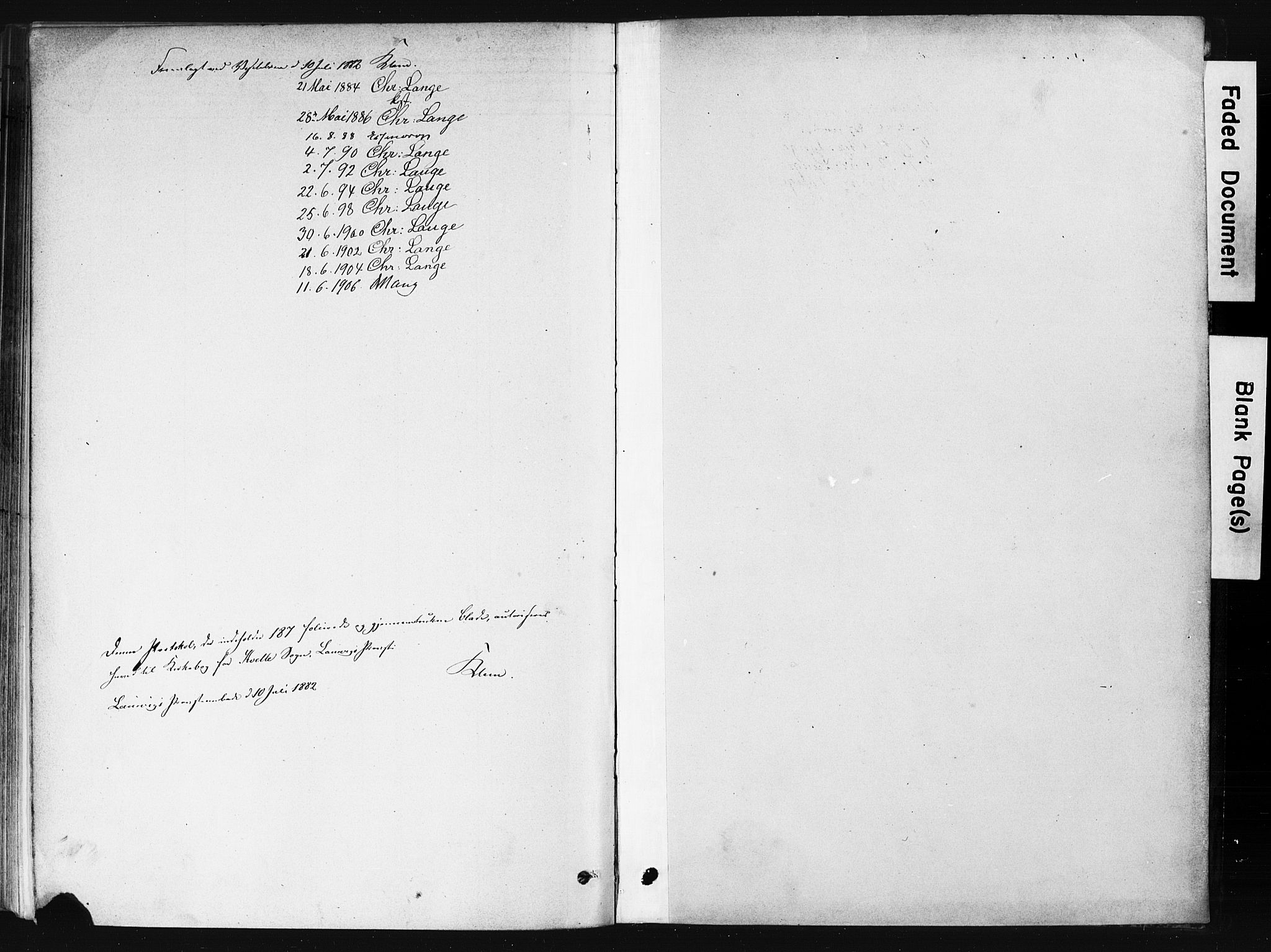 Hedrum kirkebøker, SAKO/A-344/F/Fb/L0001: Parish register (official) no. II 1, 1881-1905