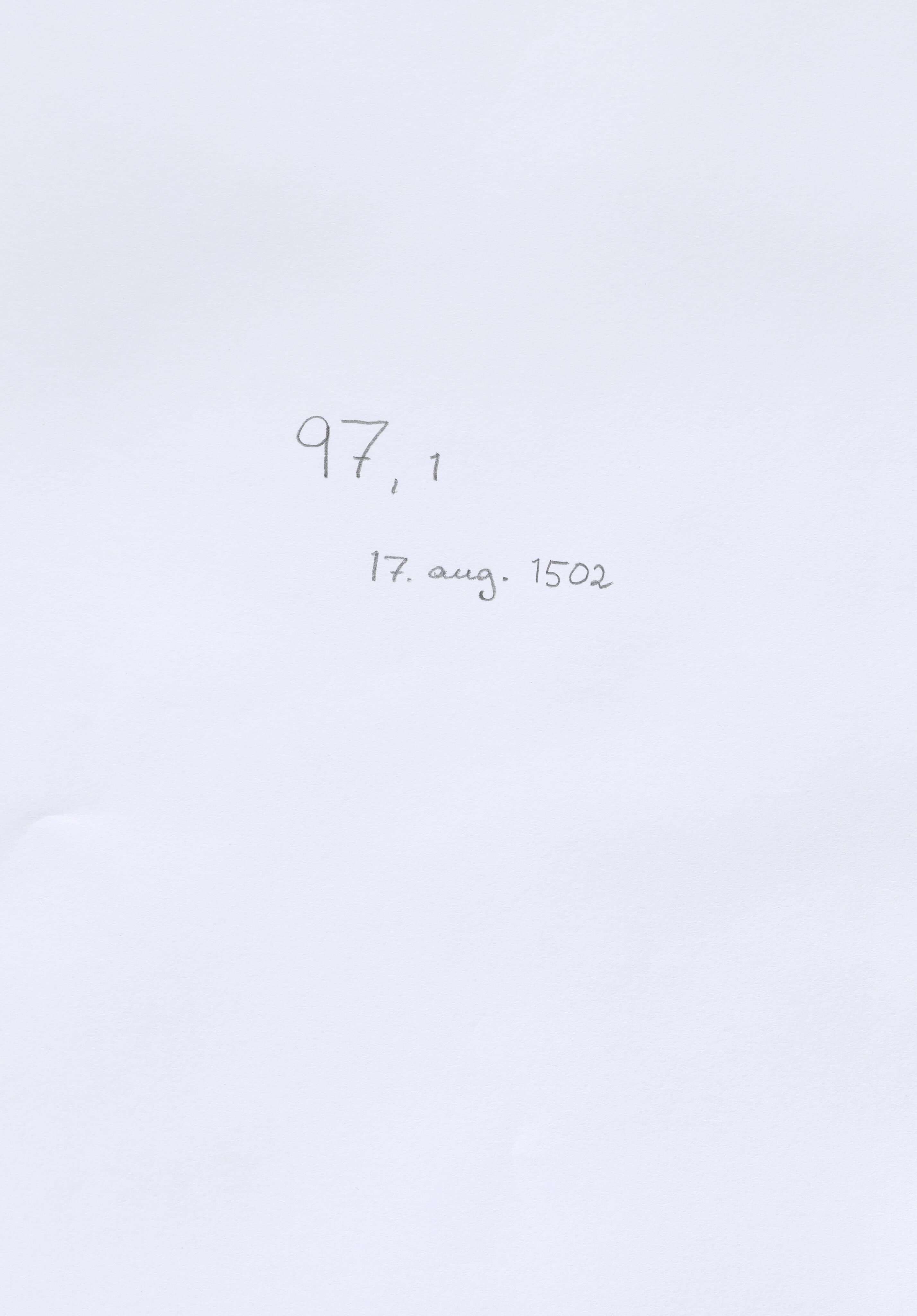 Riksarkivets diplomsamling, AV/RA-EA-5965/F05/L0233: NRA AM fasc. 96 nr. 6 - fasc. 97 nr. 1, 1494-1502, p. 13