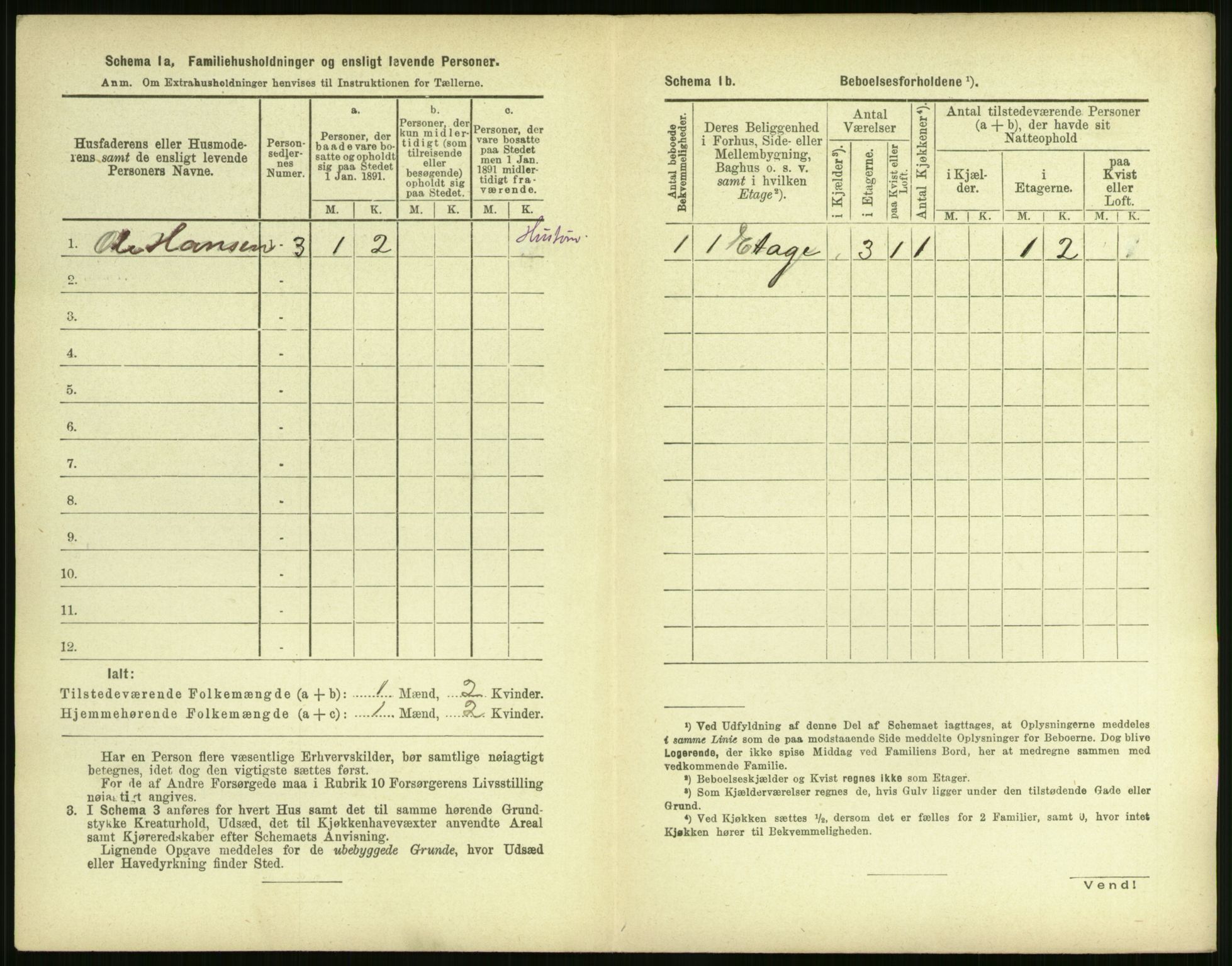 RA, 1891 census for 1104 Skudeneshavn, 1891, p. 27