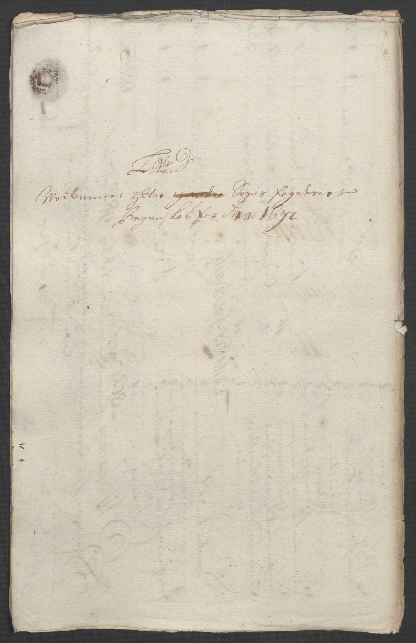 Rentekammeret inntil 1814, Reviderte regnskaper, Fogderegnskap, RA/EA-4092/R52/L3306: Fogderegnskap Sogn, 1691-1692, p. 347