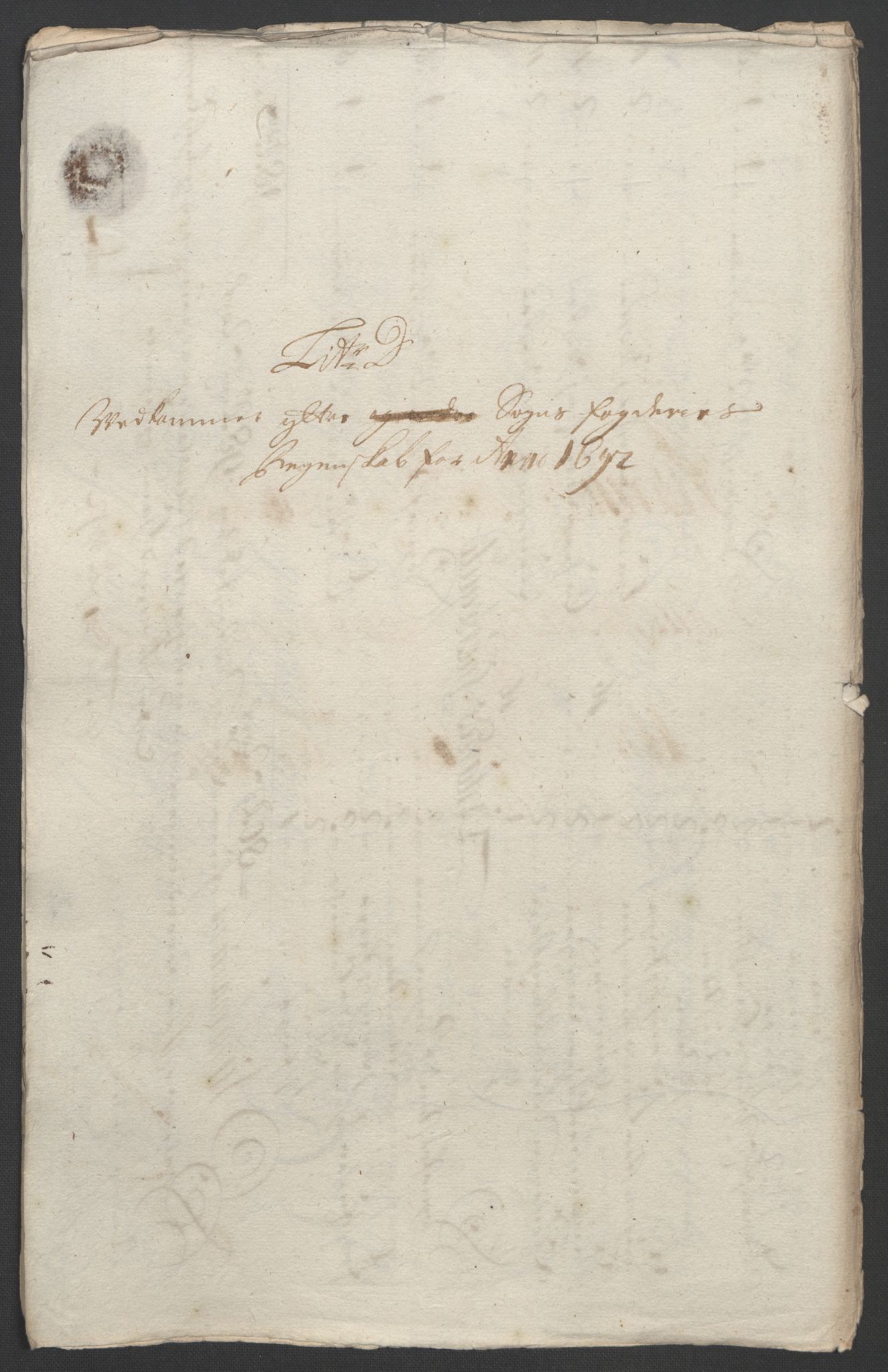 Rentekammeret inntil 1814, Reviderte regnskaper, Fogderegnskap, AV/RA-EA-4092/R52/L3306: Fogderegnskap Sogn, 1691-1692, p. 347