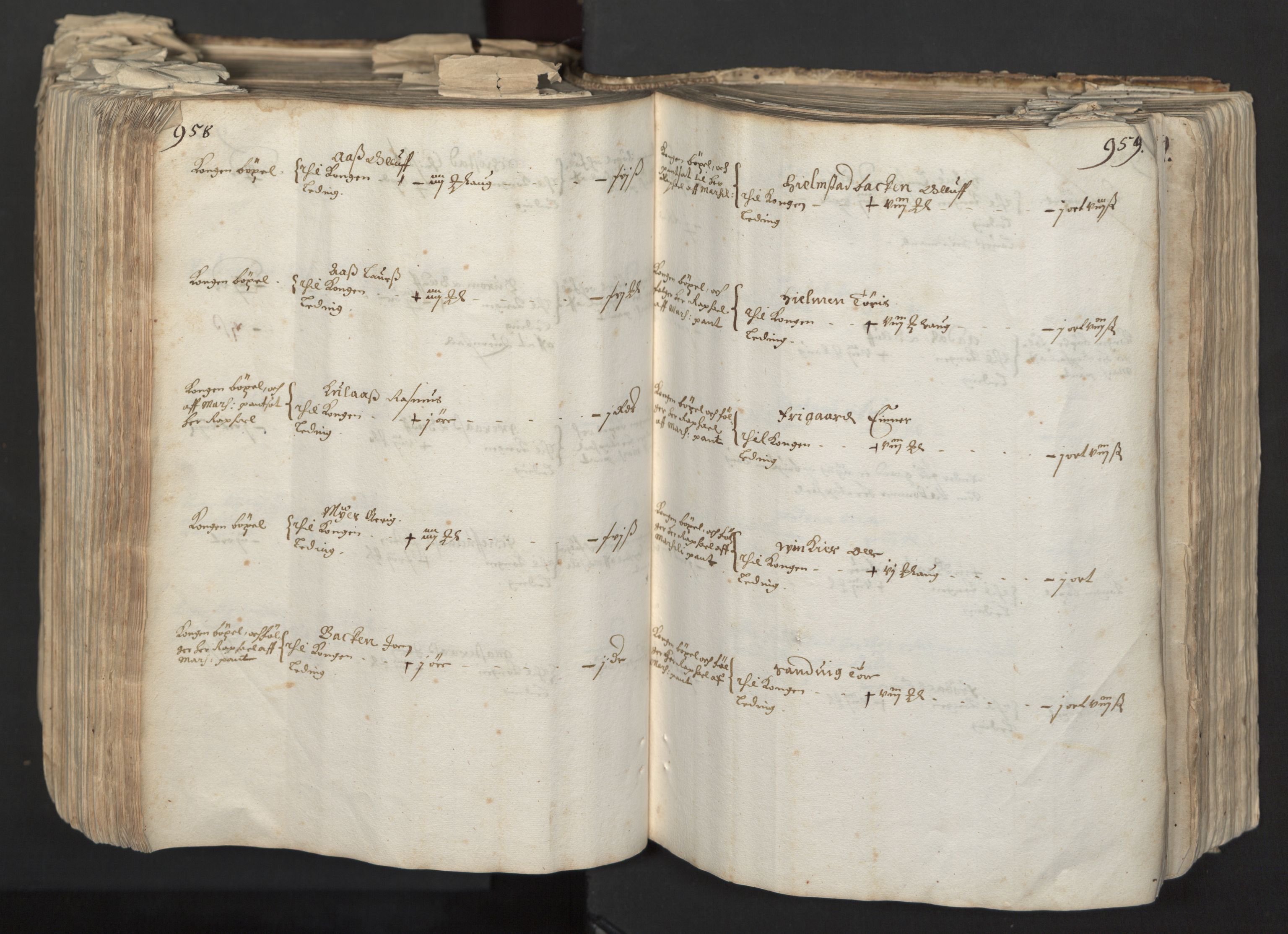 Rentekammeret inntil 1814, Realistisk ordnet avdeling, RA/EA-4070/L/L0027: Trondheim lagdømme:, 1661, p. 958-959