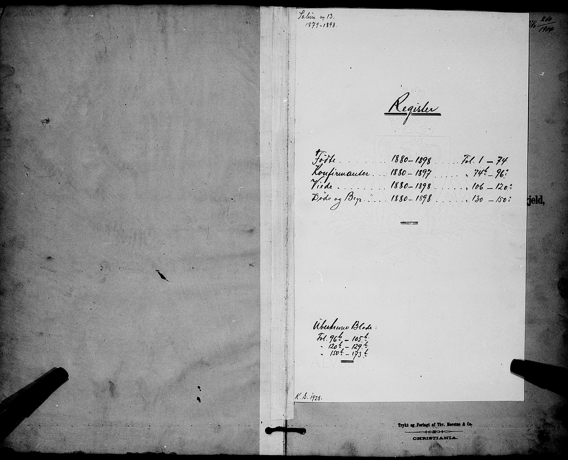 Solum kirkebøker, SAKO/A-306/G/Gb/L0003: Parish register (copy) no. II 3, 1880-1898
