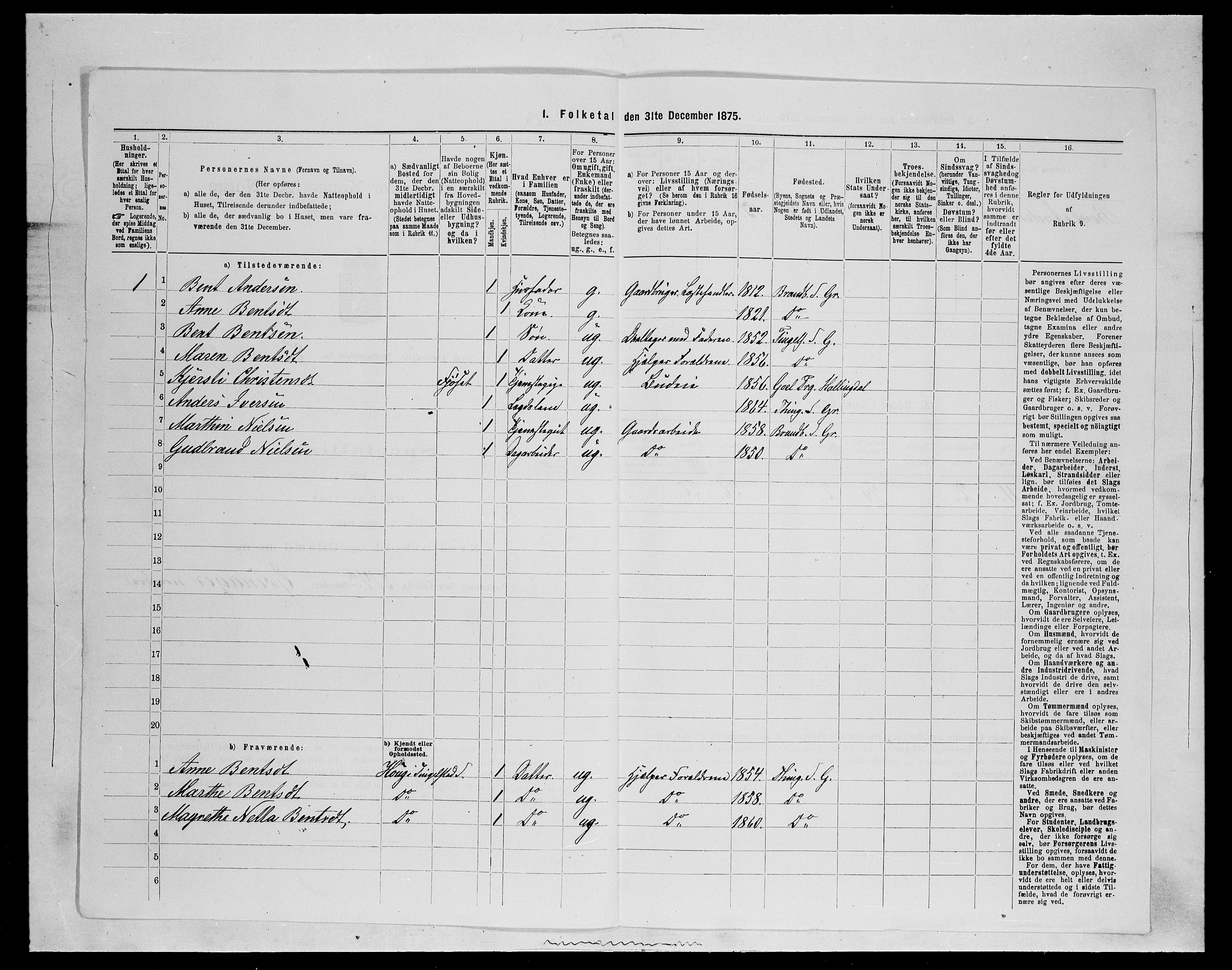 SAH, 1875 census for 0534P Gran, 1875, p. 1211