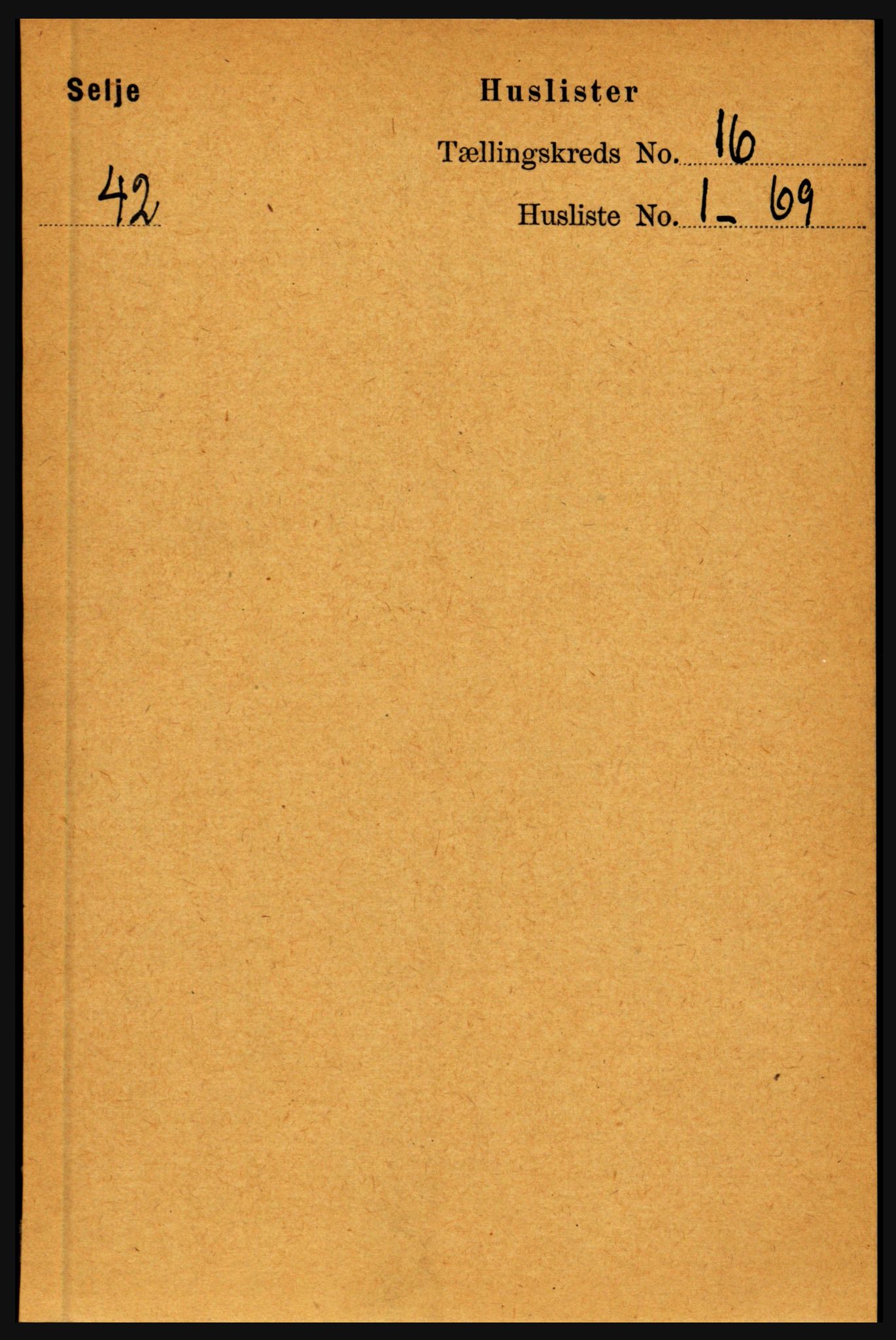 RA, 1891 census for 1441 Selje, 1891, p. 4986