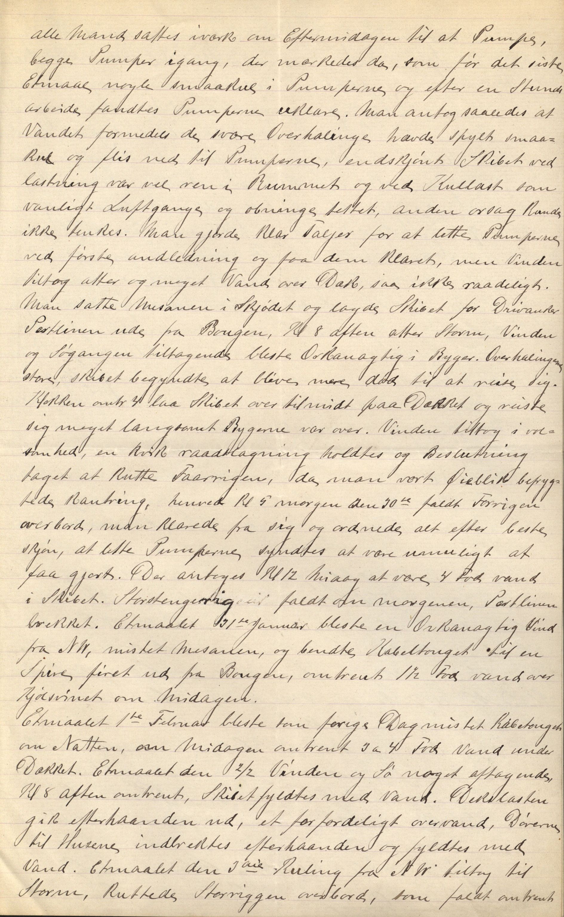 Pa 63 - Østlandske skibsassuranceforening, VEMU/A-1079/G/Ga/L0018/0009: Havaridokumenter / Tellus, Activ, Ellida, Laurel, Møringen, Mjølner, 1885, p. 13