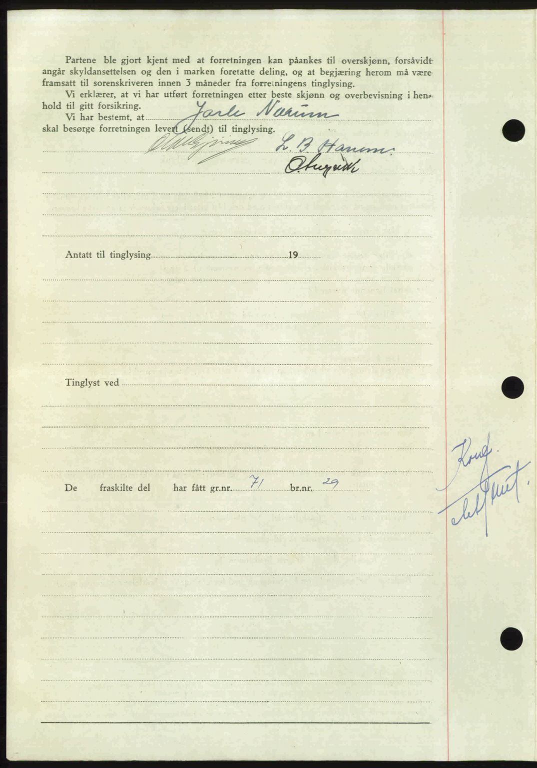 Nordmøre sorenskriveri, AV/SAT-A-4132/1/2/2Ca: Mortgage book no. A113, 1949-1950, Diary no: : 144/1950