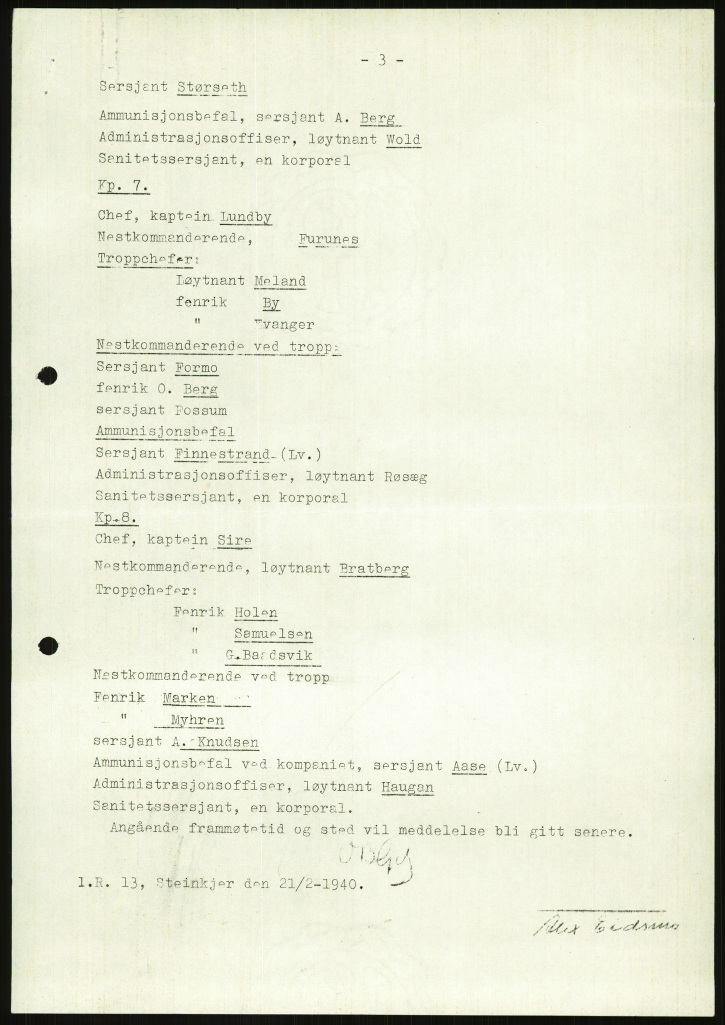 Forsvaret, Forsvarets krigshistoriske avdeling, RA/RAFA-2017/Y/Yb/L0116: II-C-11-560-563  -  5. Divisjon., 1940, p. 1472