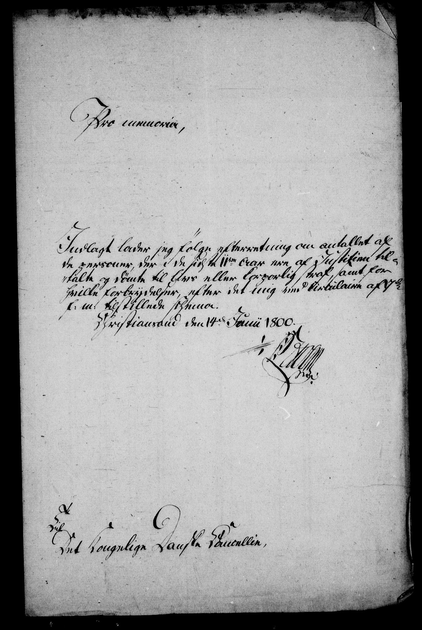 Danske Kanselli, Skapsaker, RA/EA-4061/G/L0017: Tillegg til skapsakene, 1722-1813, p. 204