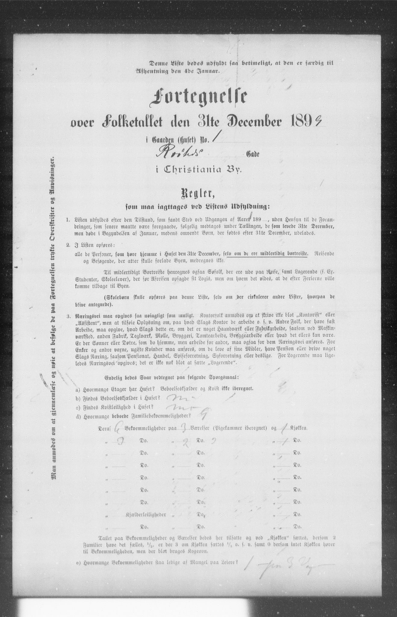 OBA, Municipal Census 1899 for Kristiania, 1899, p. 10972
