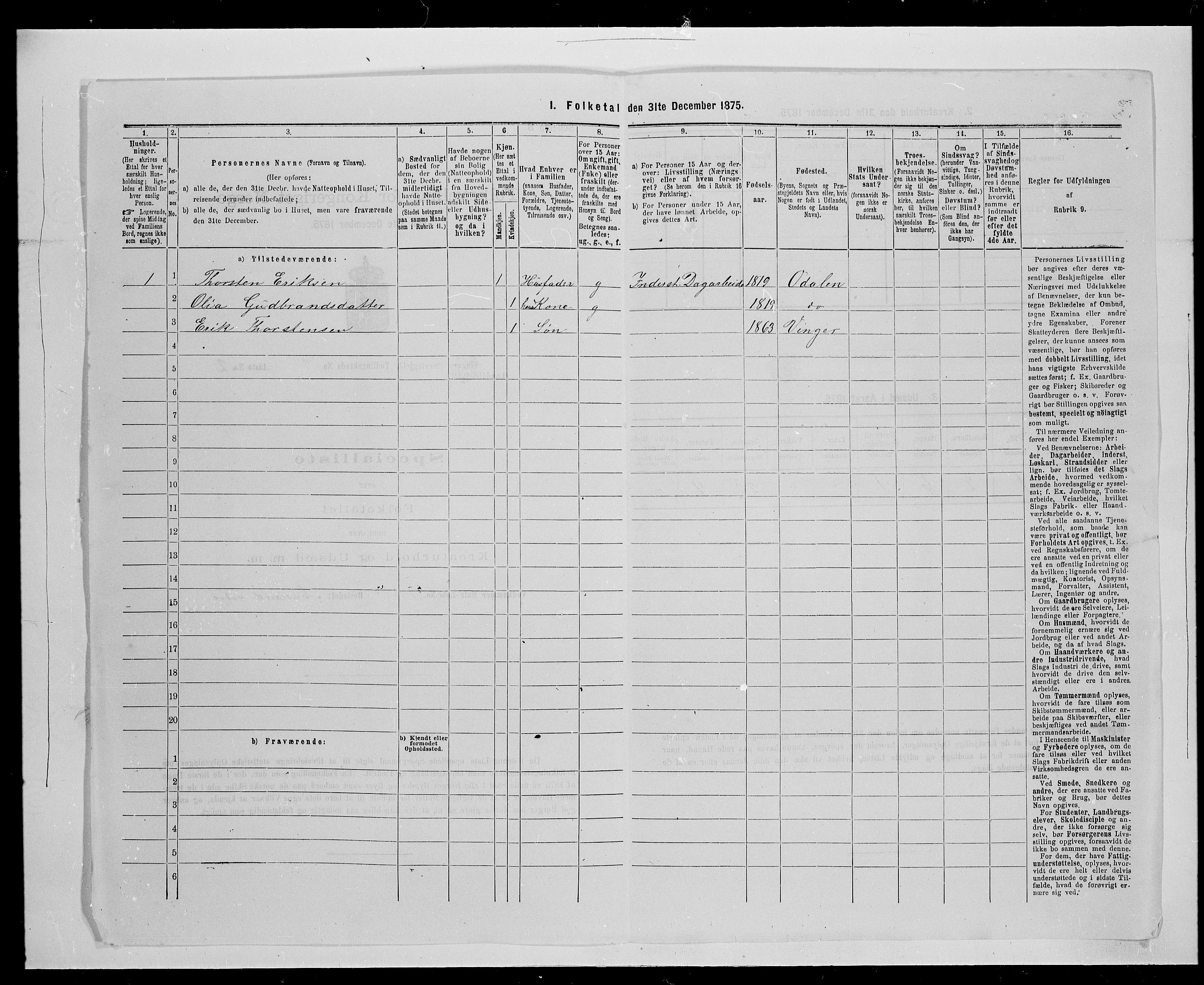 SAH, 1875 census for 0421L Vinger/Vinger og Austmarka, 1875, p. 1386