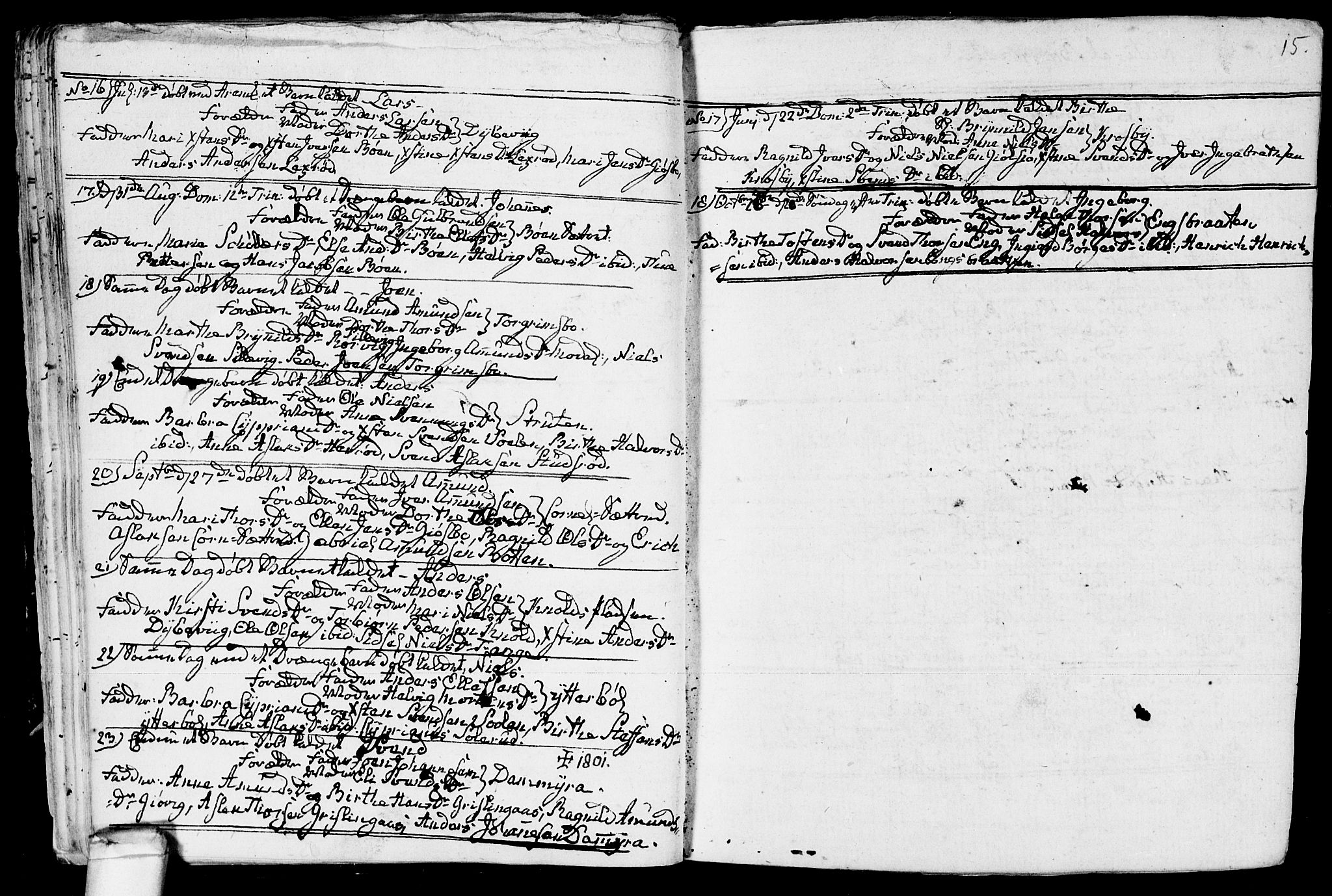 Aremark prestekontor Kirkebøker, AV/SAO-A-10899/F/Fb/L0003: Parish register (official) no.  II 3, 1796-1814, p. 15